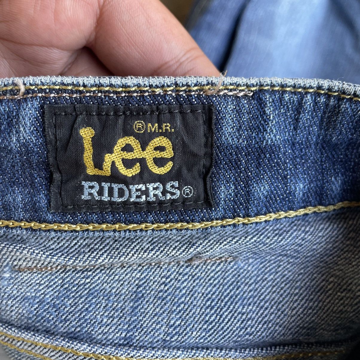 Lee 🔥Vintage Lee Riders Stoned Washed Distress Denim Jeans Size US 30 / EU 46 - 12 Thumbnail