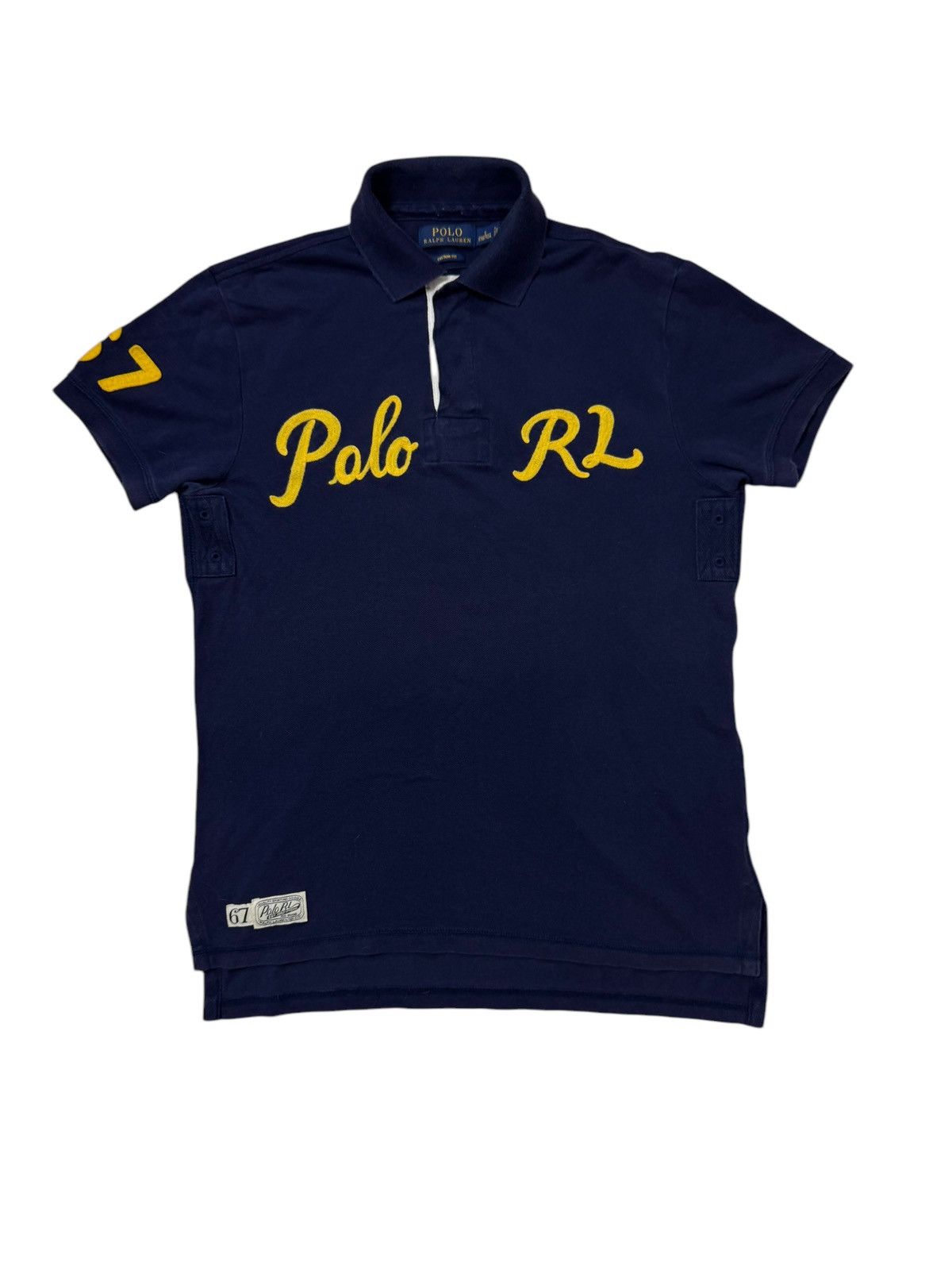 Polo Ralph Lauren × Ralph Lauren Polo Ralph Lauren Big Logo No 67 shirt Size US S / EU 44-46 / 1 - 1 Thumbnail