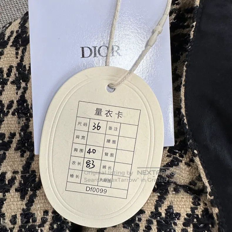 Dior Dior Qianniao check backless sleeveless dress Size XS / US 0-2 / IT 36-38 - 5 Thumbnail