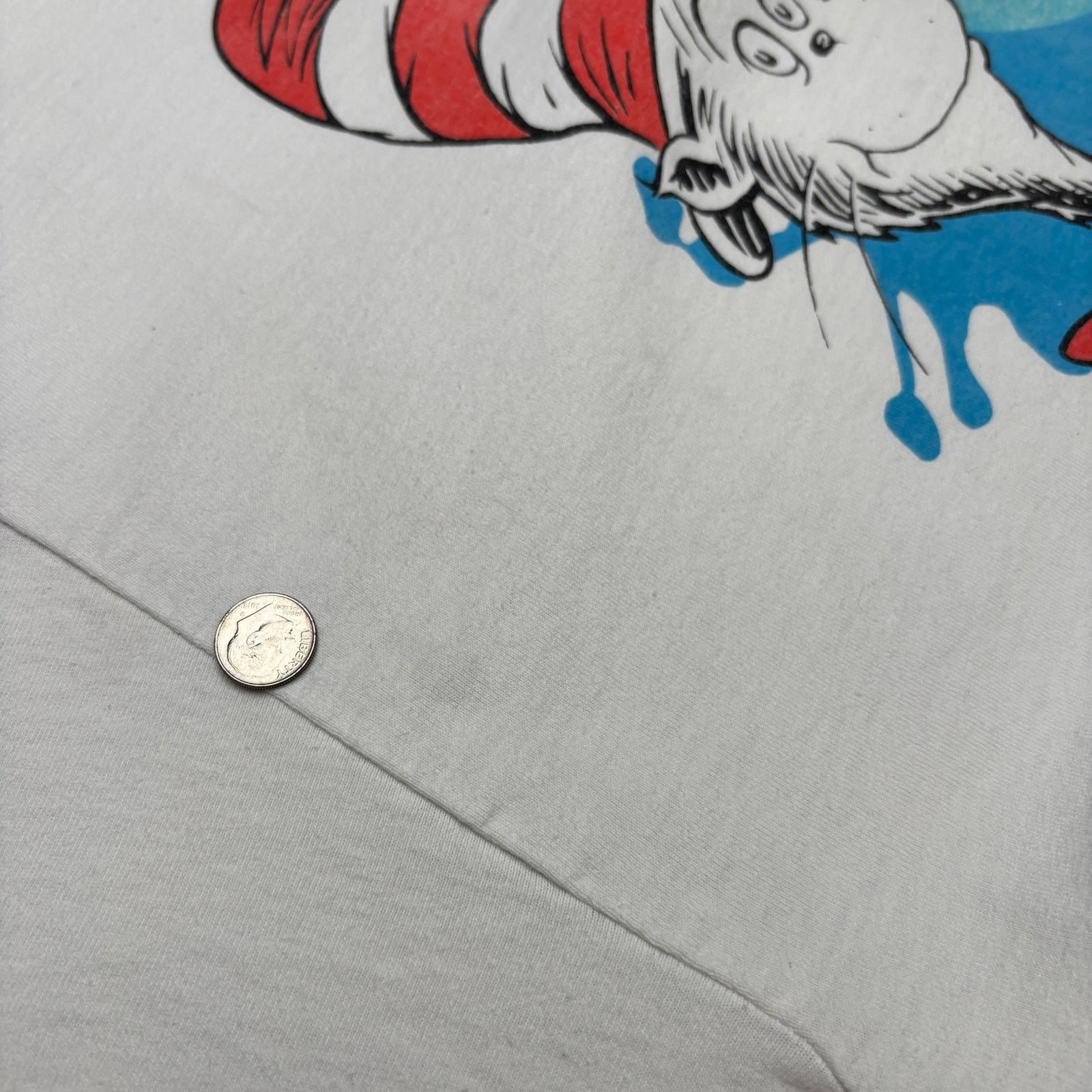 Universal Studios × Vintage Vintage 2003 The Cat In The Cat Dr Seuss Shirt XL Movie Size US XL / EU 56 / 4 - 12 Thumbnail