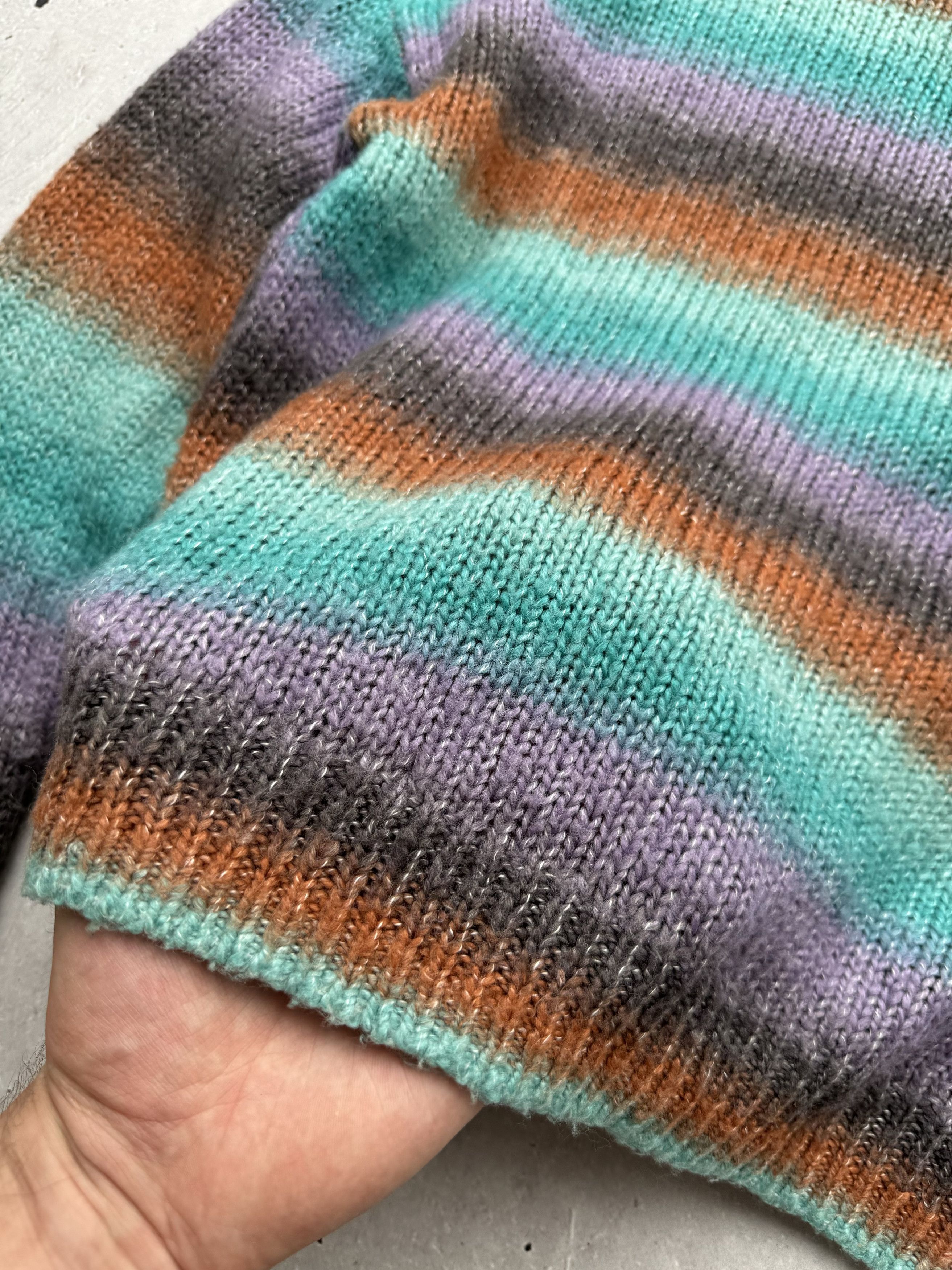 Acne Studios × Vintage Acne Studios Mohair Gradient Sweater Size M / US 6-8 / IT 42-44 - 6 Thumbnail