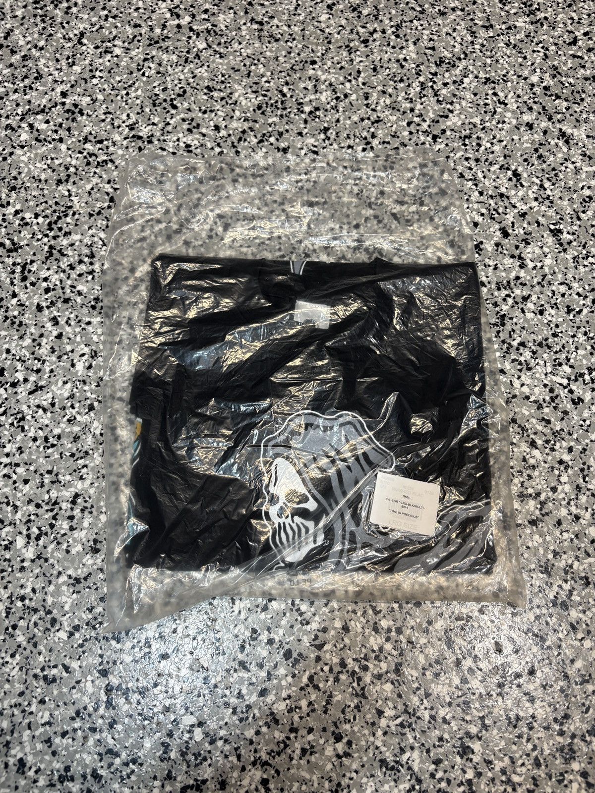 Warren Lotas 2020 Warren Lotas “Time Is Precious” Black T-Shirt Size L Size US L / EU 52-54 / 3 - 4 Thumbnail