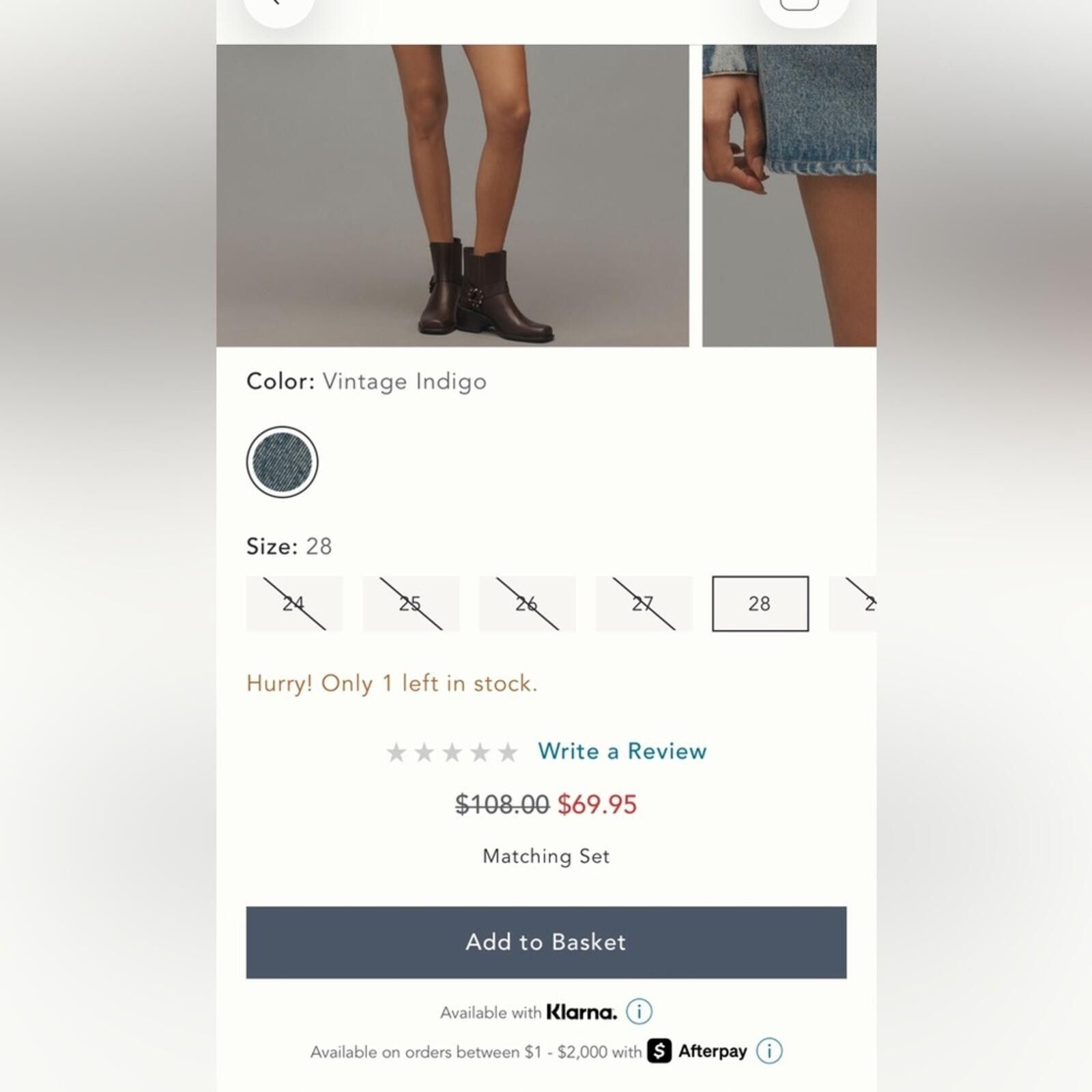 BLANKNYC Anthropologie BLANKNYC Rodeo Drive Denim Mini Skirt, Size 28 Size 30" / US 8 / IT 44 - 5 Thumbnail