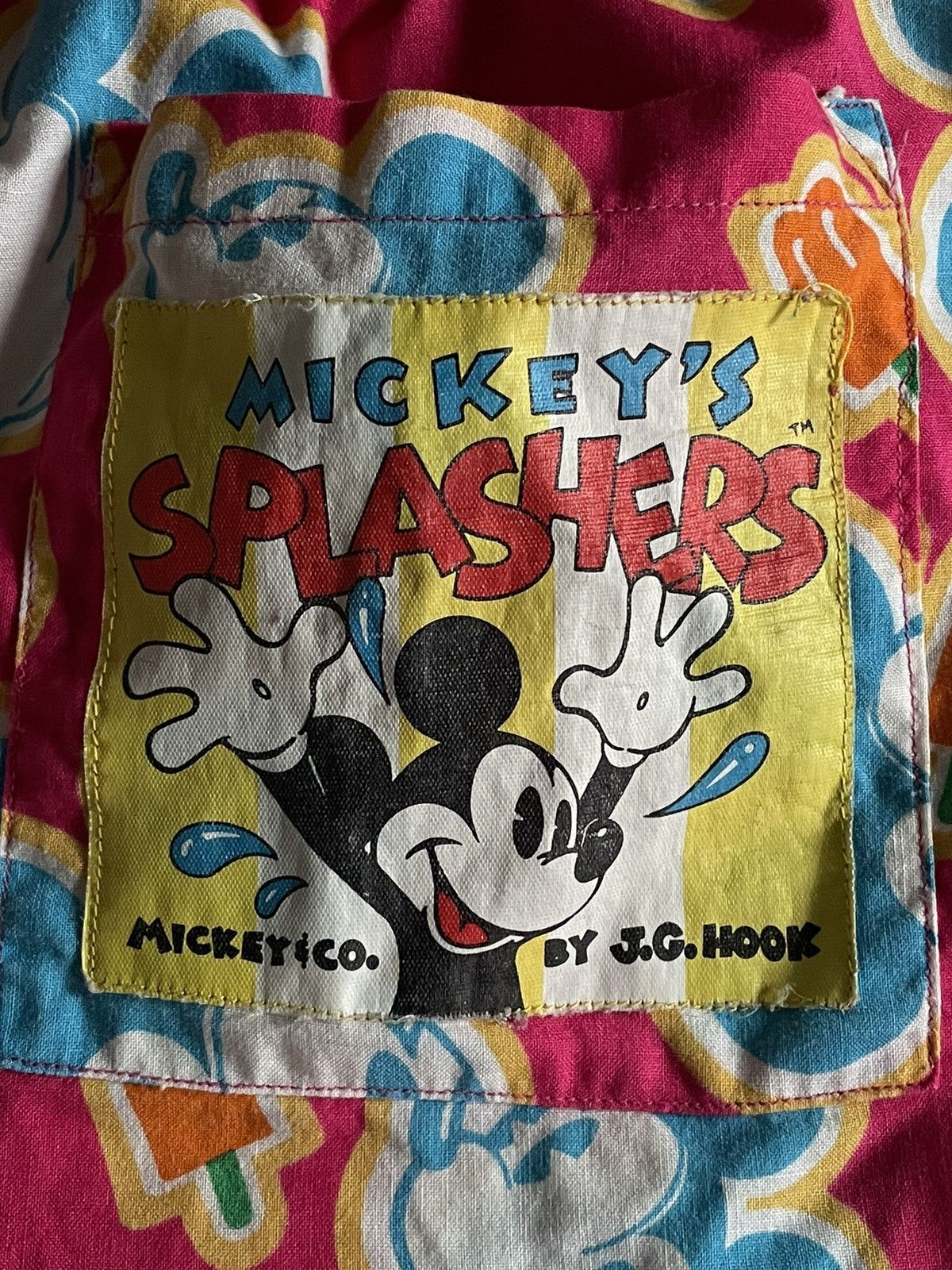 Disney × Mickey Mouse Vintage RARE Mickey Mouse Splashers Shorts 90’s Movie RARE Size US 34 / EU 50 - 5 Thumbnail