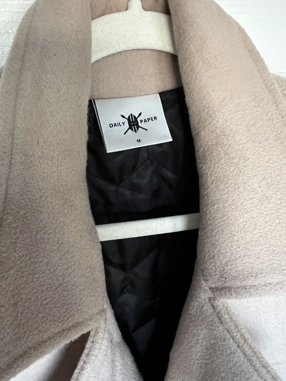 Daily Paper Daily Paper FW17 Wool Blend Zip Biker Jacket Size US M / EU 48-50 / 2 - 6 Thumbnail