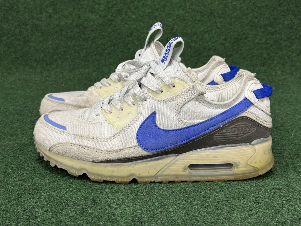 Nike Nike Air Max 90 Terrascape Pure Platinum Hyper Royal Size US 7 / EU 40 - 1 Thumbnail