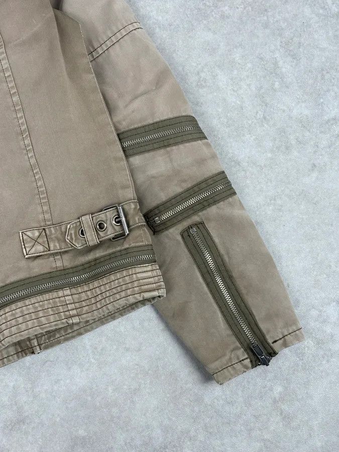 Marc Jacobs Marc Jacobs Khaki Multi Zip Avant-Garde Jacket Size US M / EU 48-50 / 2 - 8 Thumbnail