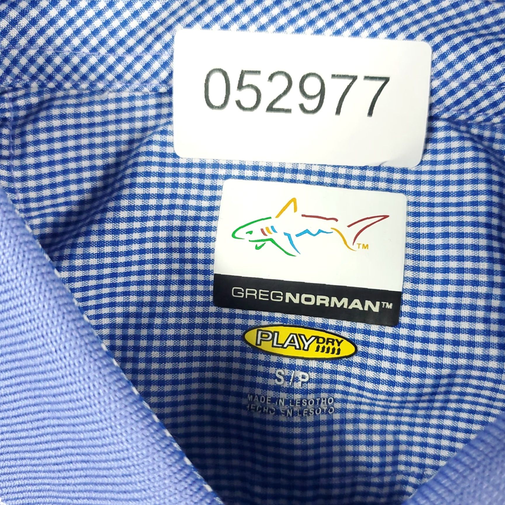 Vintage Greg Norman Polo Shirt Mens Small Blue Shark Golf Casual Short Sleeve Polo Shirt Greg Norman Blue Small Mens Size US S / EU 44-46 / 1 - 6 Thumbnail