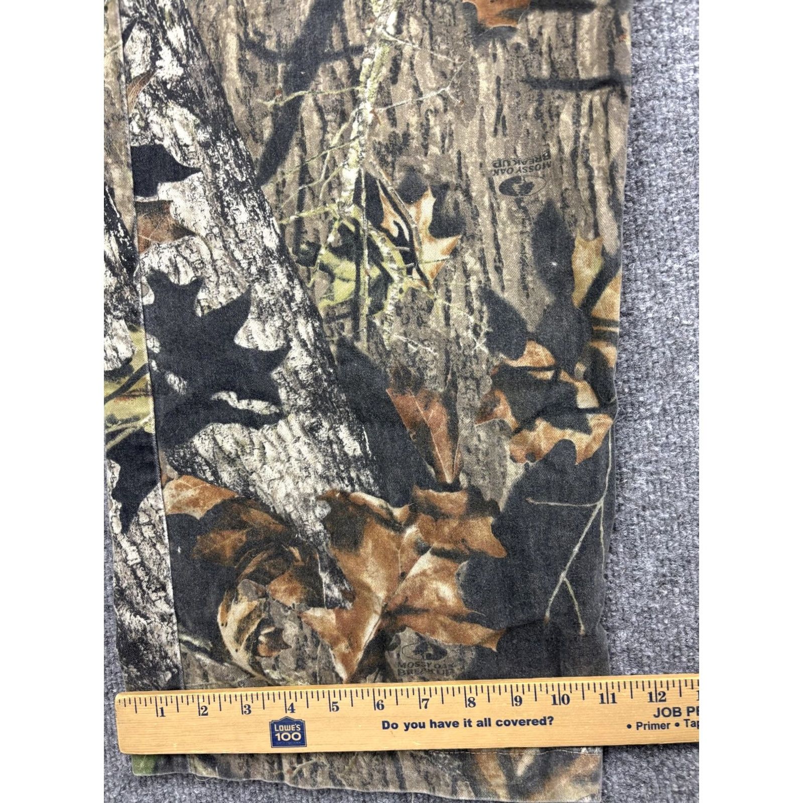 Vintage Mossy Oak Pants Mens 2XL Camouflage Hunting Outdoors Zip Fly Cotton Blend Size US 39 - 6 Thumbnail