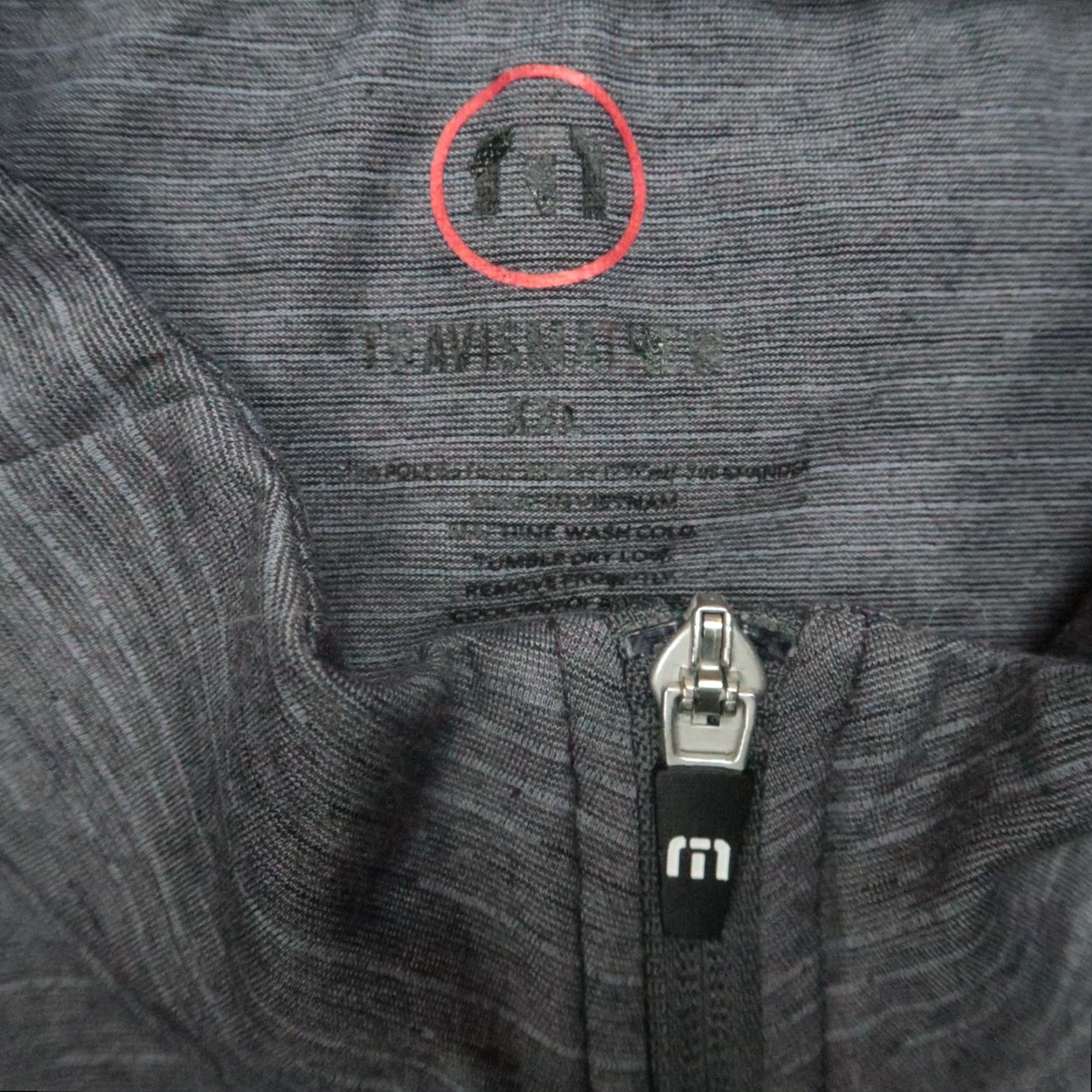 TravisMathew Travis Mathew Pullover Mens 2XL Gray Energy Quarter Zip Lightweight Stretch Mock Neck Cardio Activewear Casual Coat Jacket? Wait. Size US XXL / EU 58 / 5 - 3 Thumbnail