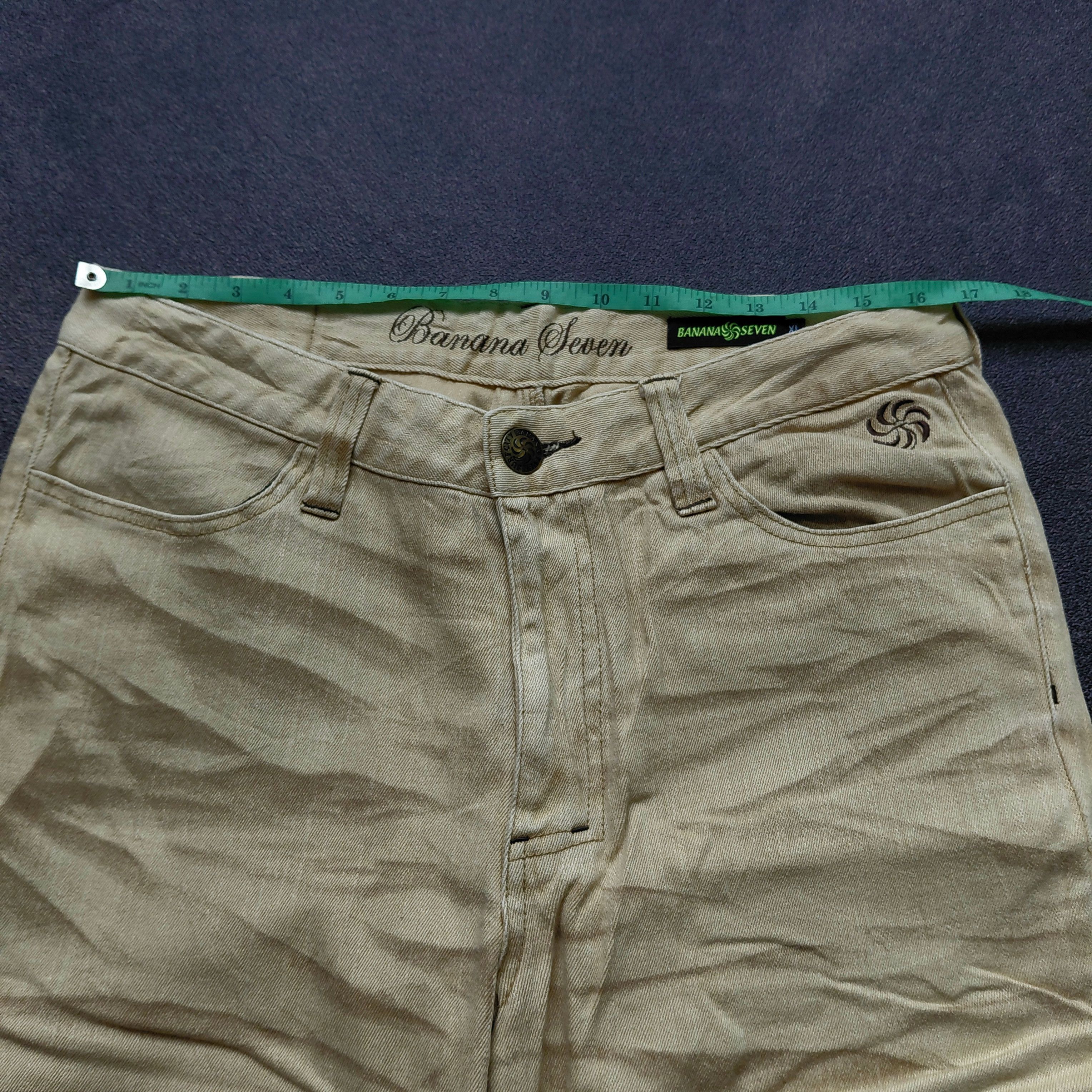 Japanese Brand Y2k Vintage Banana Seven Acid Wash Pants Size US 35 - 9 Thumbnail