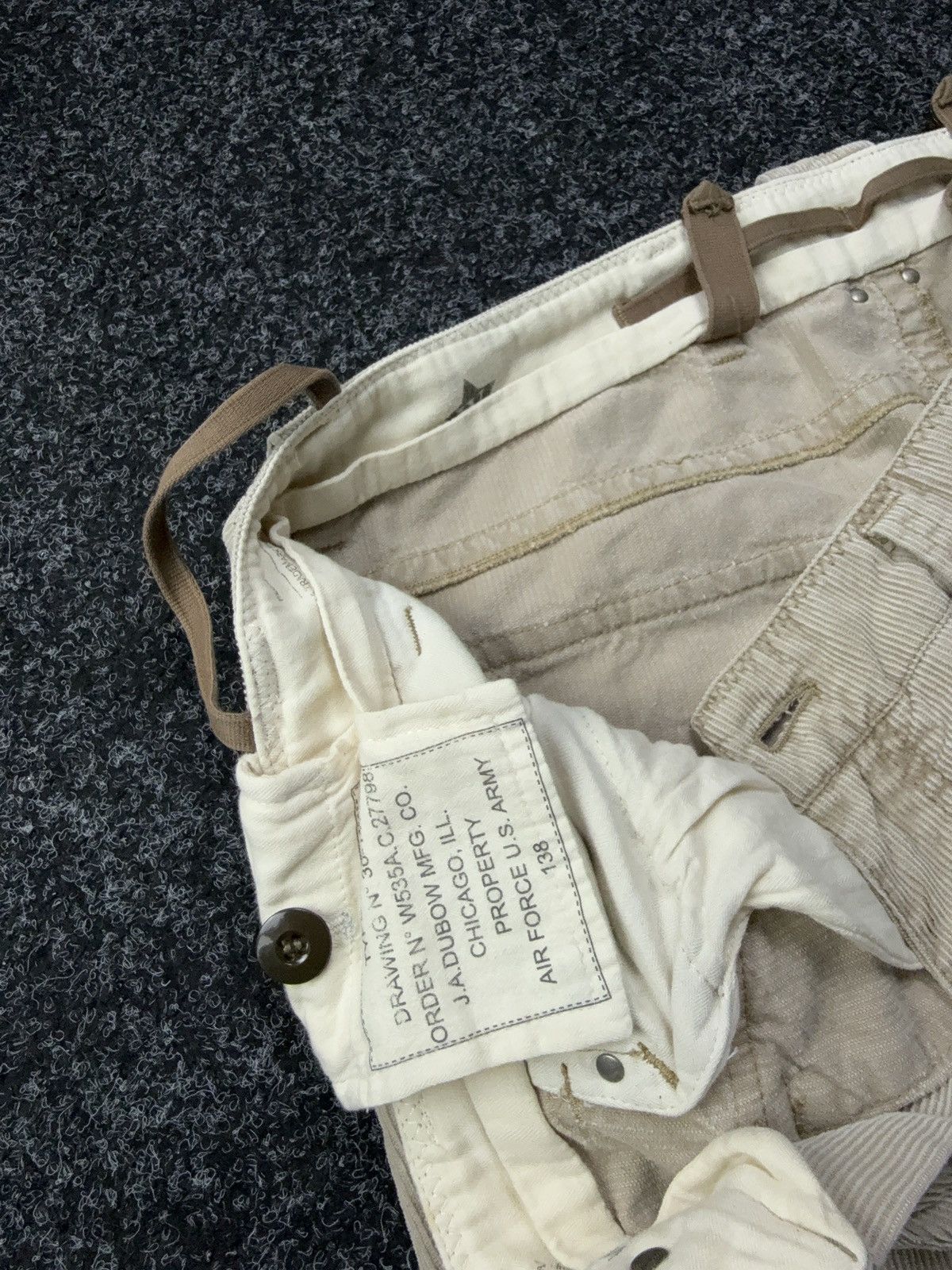 Japanese Brand Wisdom WSF Corduroy Utility Cargo Pants Military Techwear Size US 38 / EU 54 - 9 Thumbnail