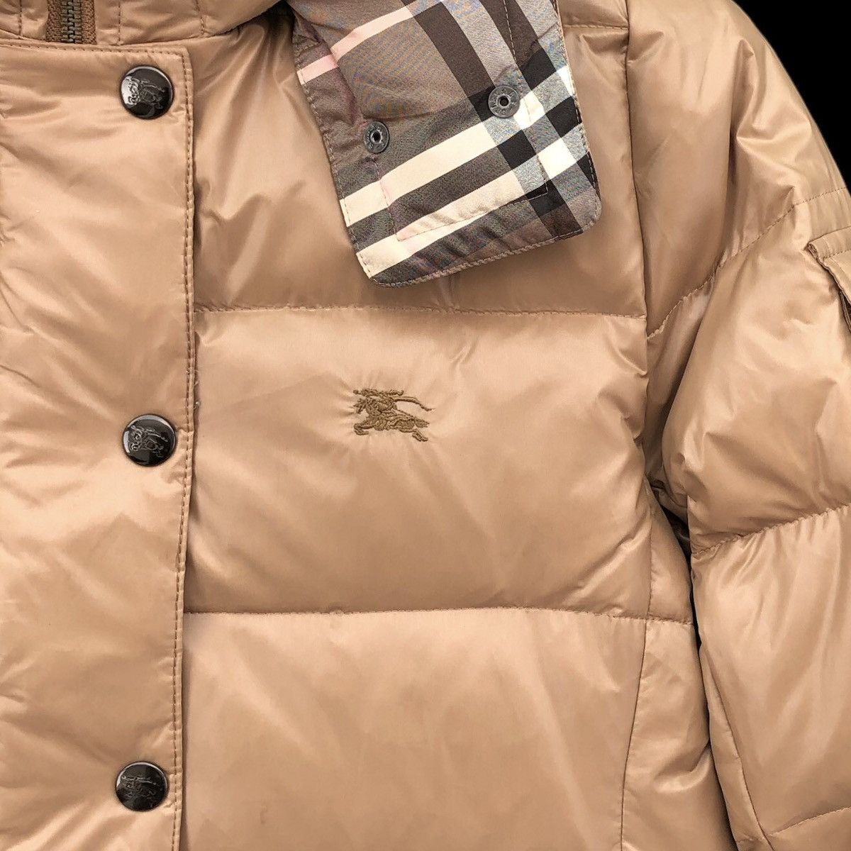 Burberry Burberry Blue Label Raccon Down Puffer Jacket Remove Hoodie Size S / US 4 / IT 40 - 5 Thumbnail