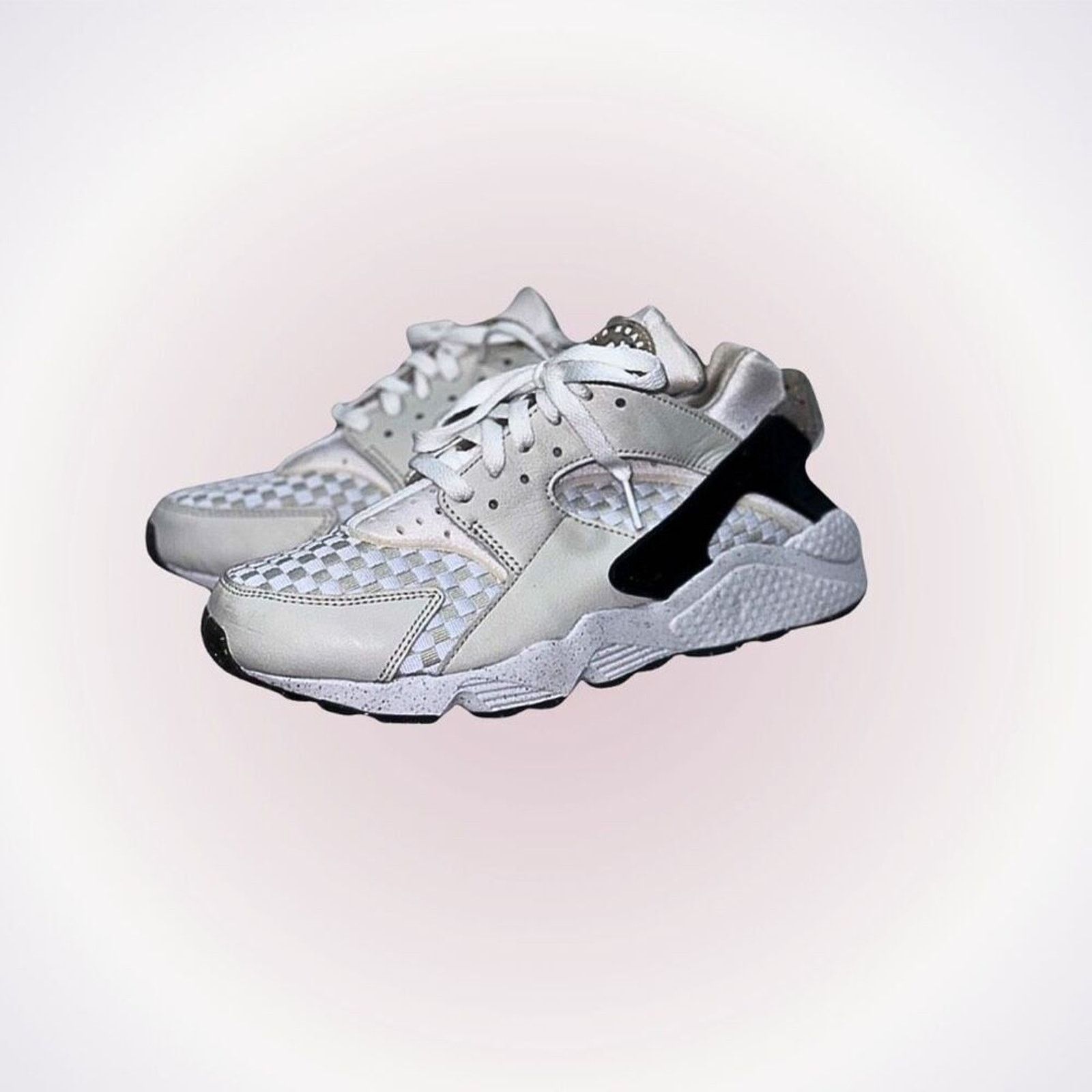 Nike Nike Air neutral white, tan, and black sneakers | Sz 8.5 Size US 8.5 / IT 38.5 - 1 Thumbnail