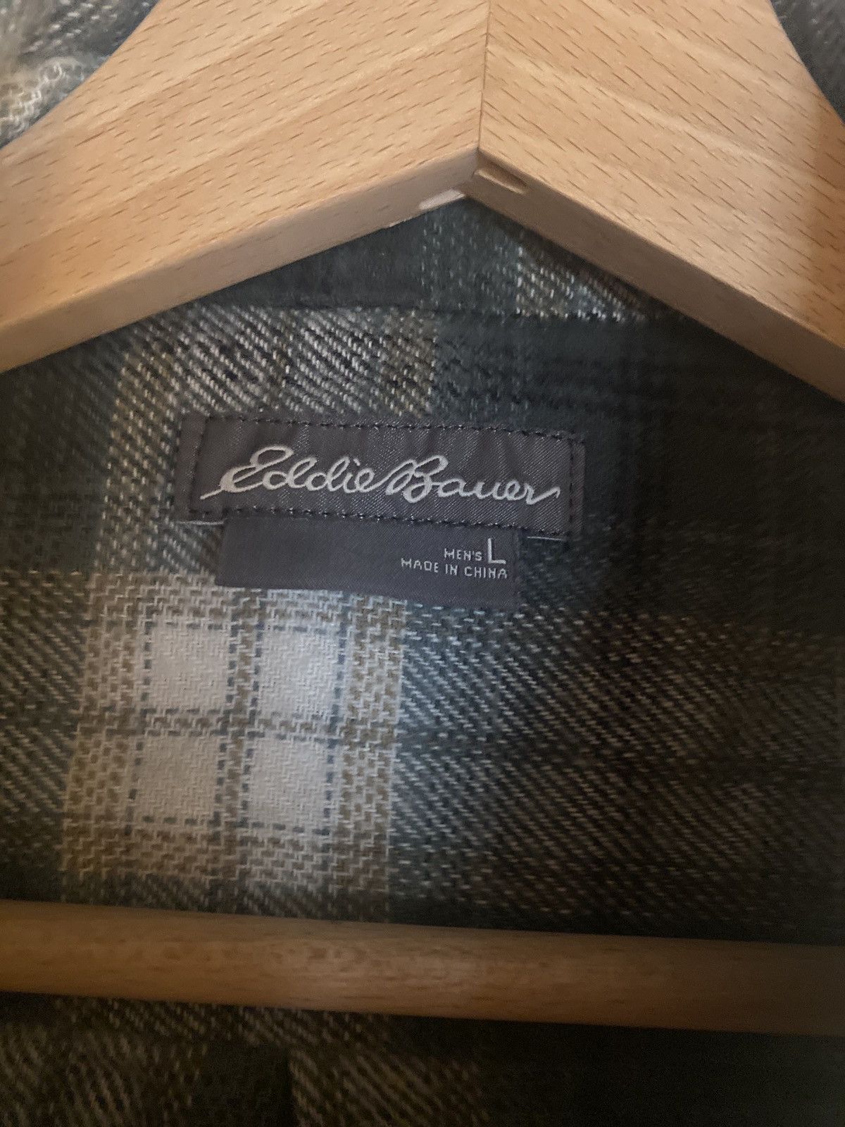 Eddie Bauer Eddie Bauer Green Plaid shirt Size US L / EU 52-54 / 3 - 3 Thumbnail