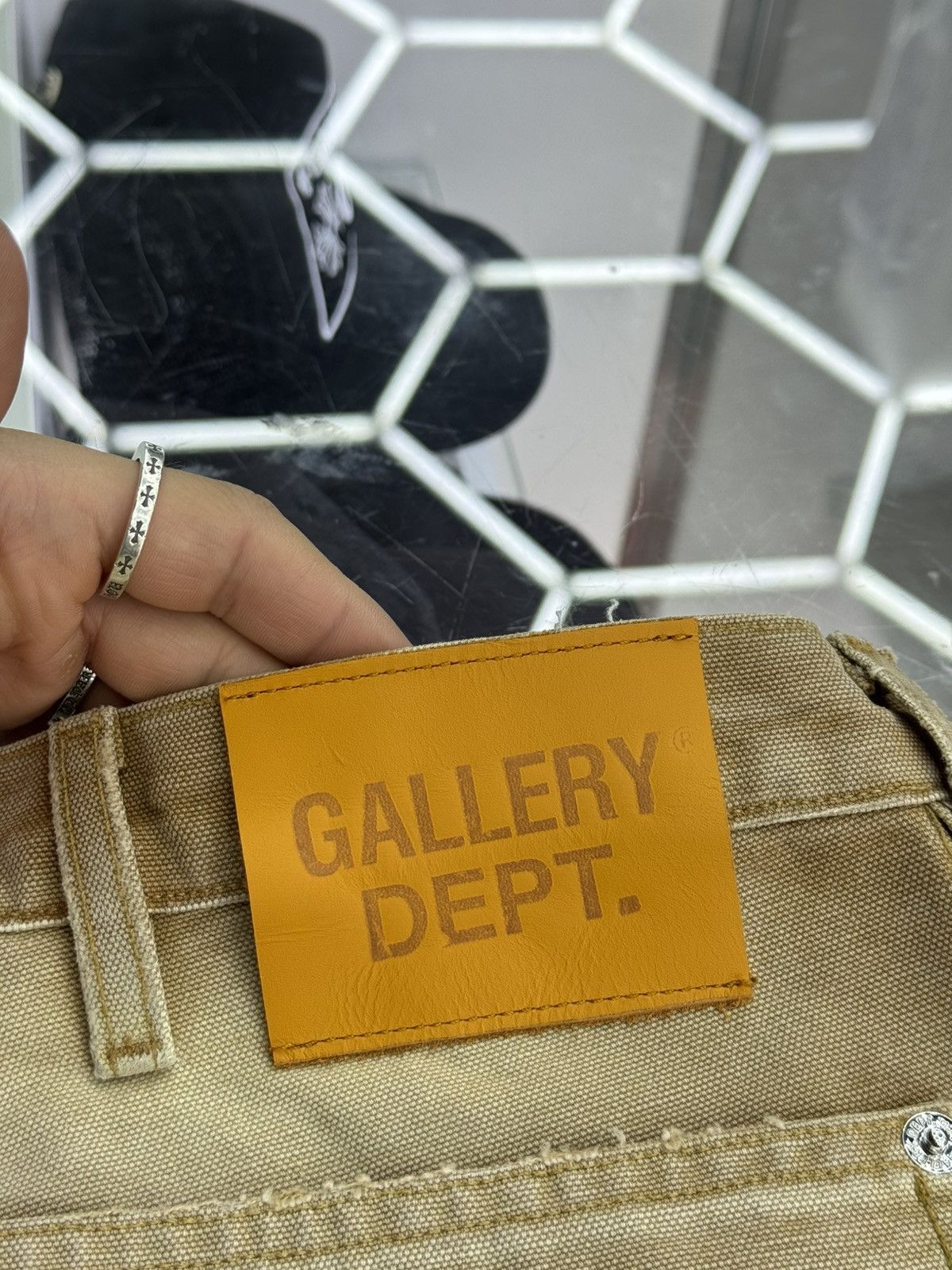 Gallery Dept. Gallery Dept Branko Carpenter Denim Jeans Tan Size US 30 / EU 46 - 12 Thumbnail