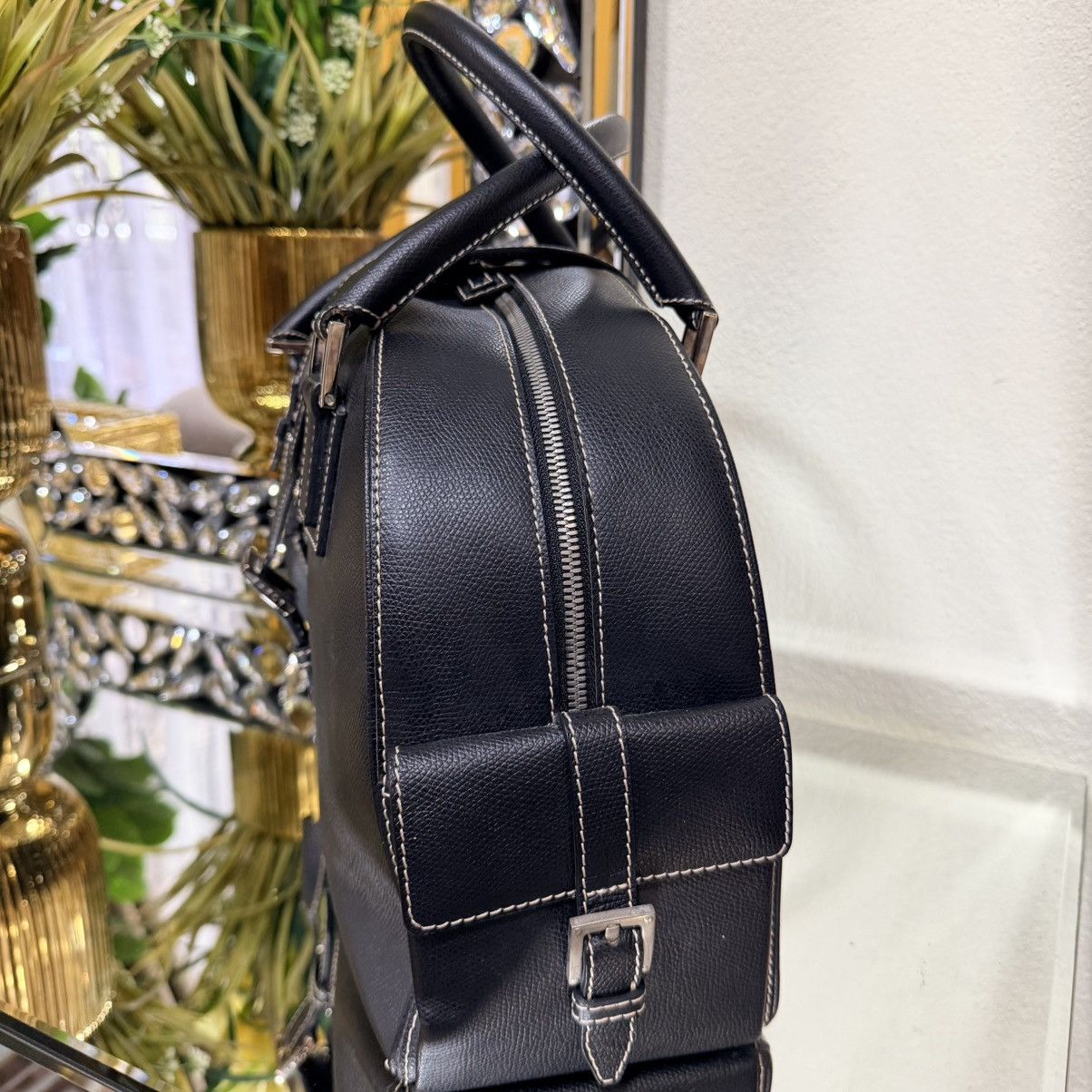 Loewe Loewe Leather Black Shoulder Handbag Size ONE SIZE - 7 Thumbnail