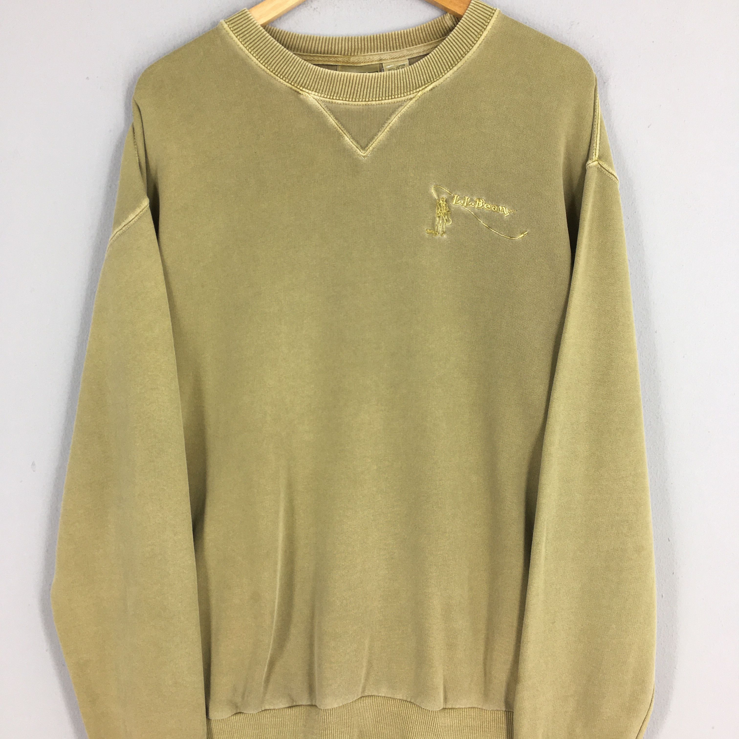 Designer × L.L. Bean × Vintage Vintage LL Bean Usa Brown Sweatshirt Large Size US L / EU 52-54 / 3 - 2 Thumbnail