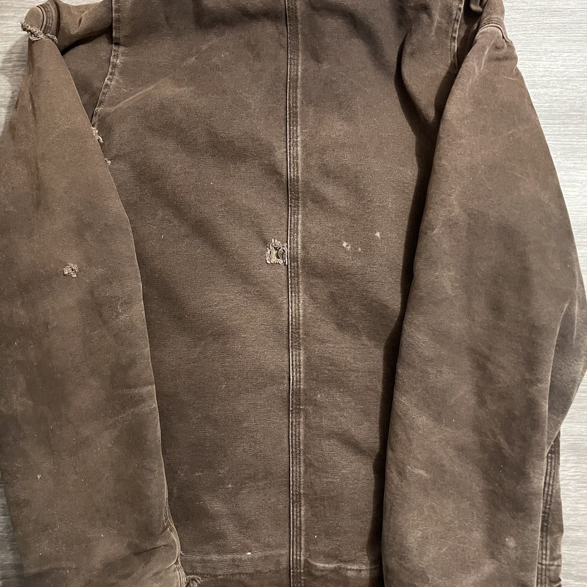 Carhartt × Vintage Vintage Carhartt Hooded Zip Up Jacket Size US M / EU 48-50 / 2 - 17 Thumbnail