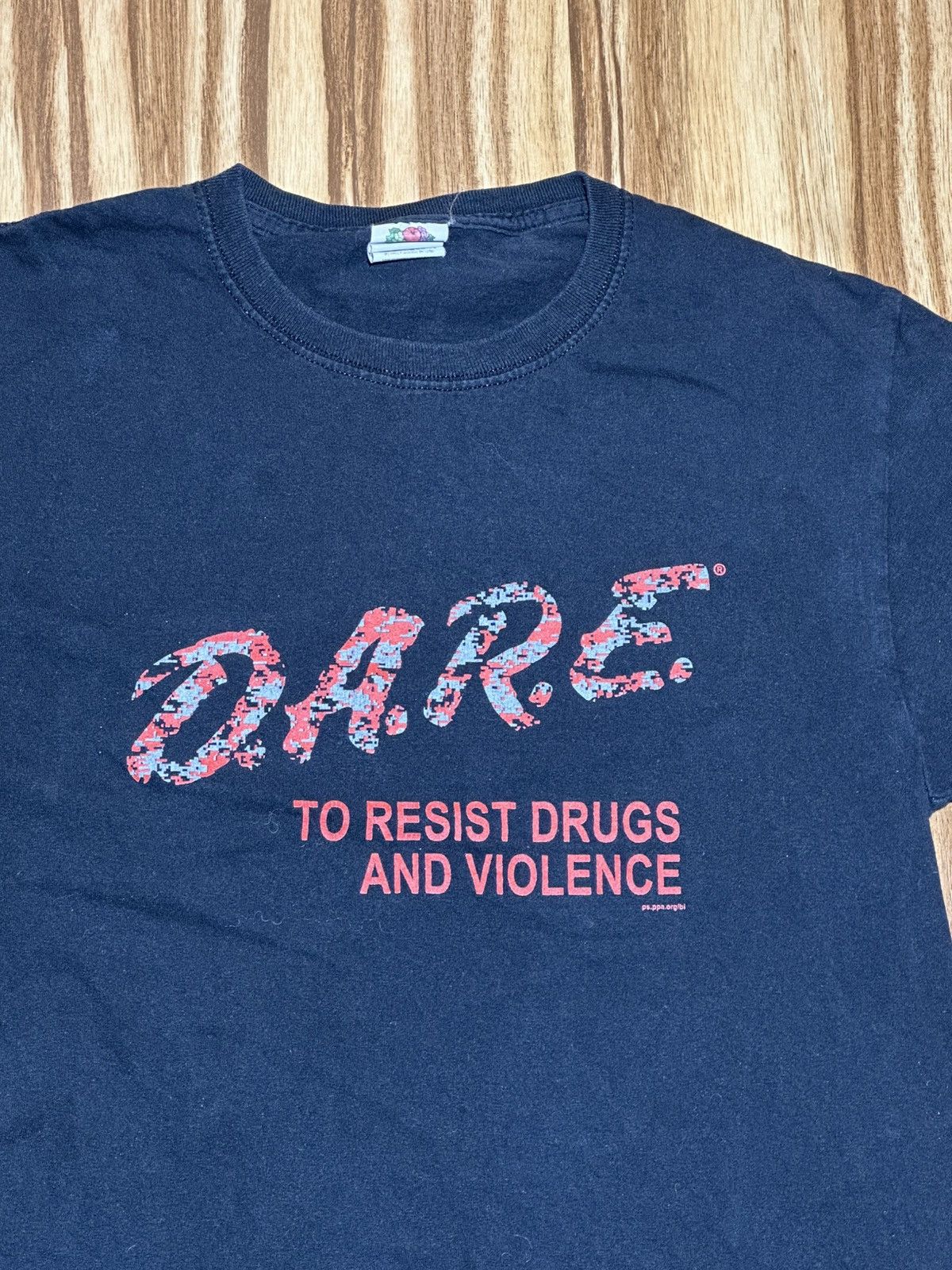 Fruit Of The Loom Fruit of the Loom Black D.A.R.E.To resist drugs and violence Size US S / EU 44-46 / 1 - 2 Thumbnail