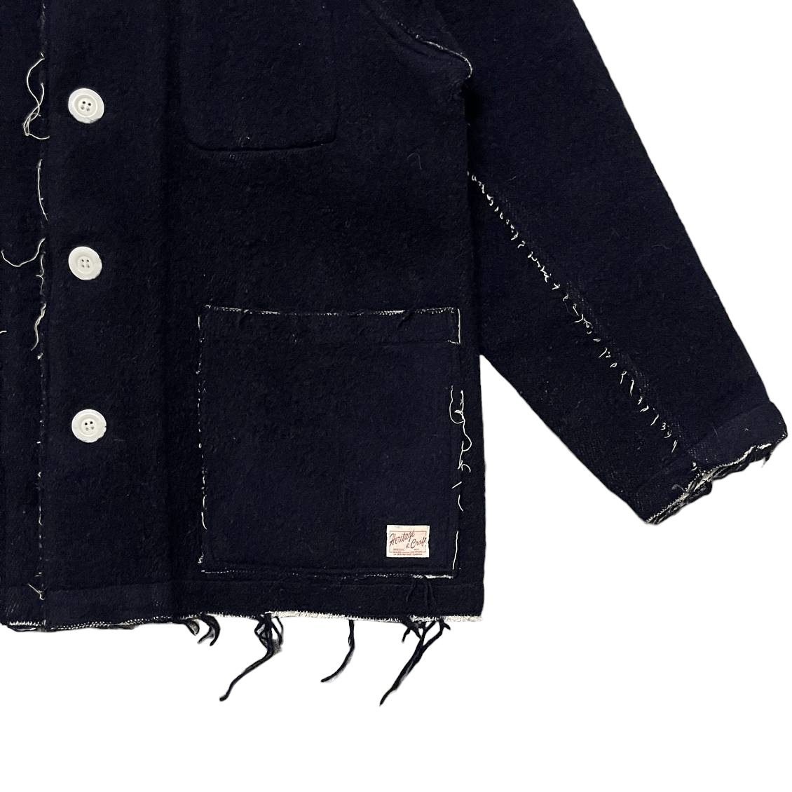 If Six Was Nine Vintage Heritage & Craft Wool Jacket Black Size US S / EU 44-46 / 1 - 4 Thumbnail