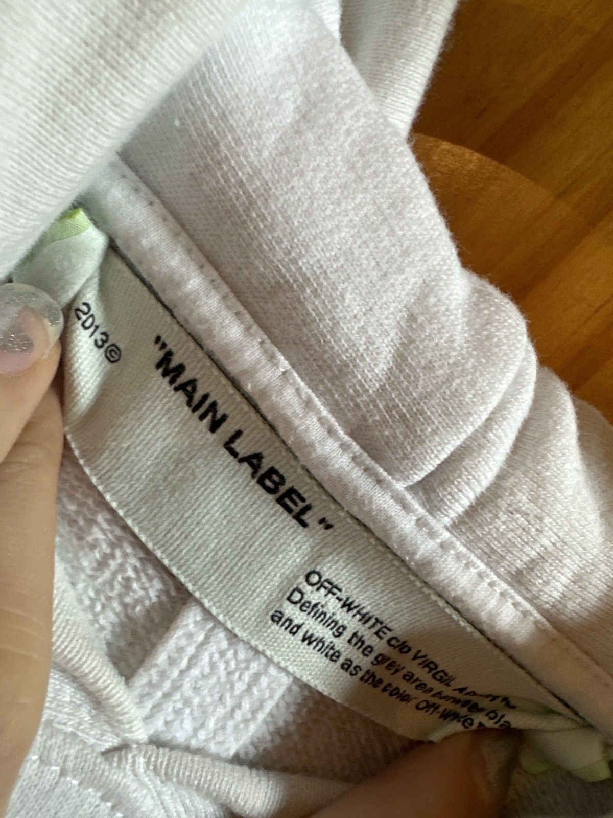 Off-White off white 2013 hoodie Size US S / EU 44-46 / 1 - 5 Thumbnail