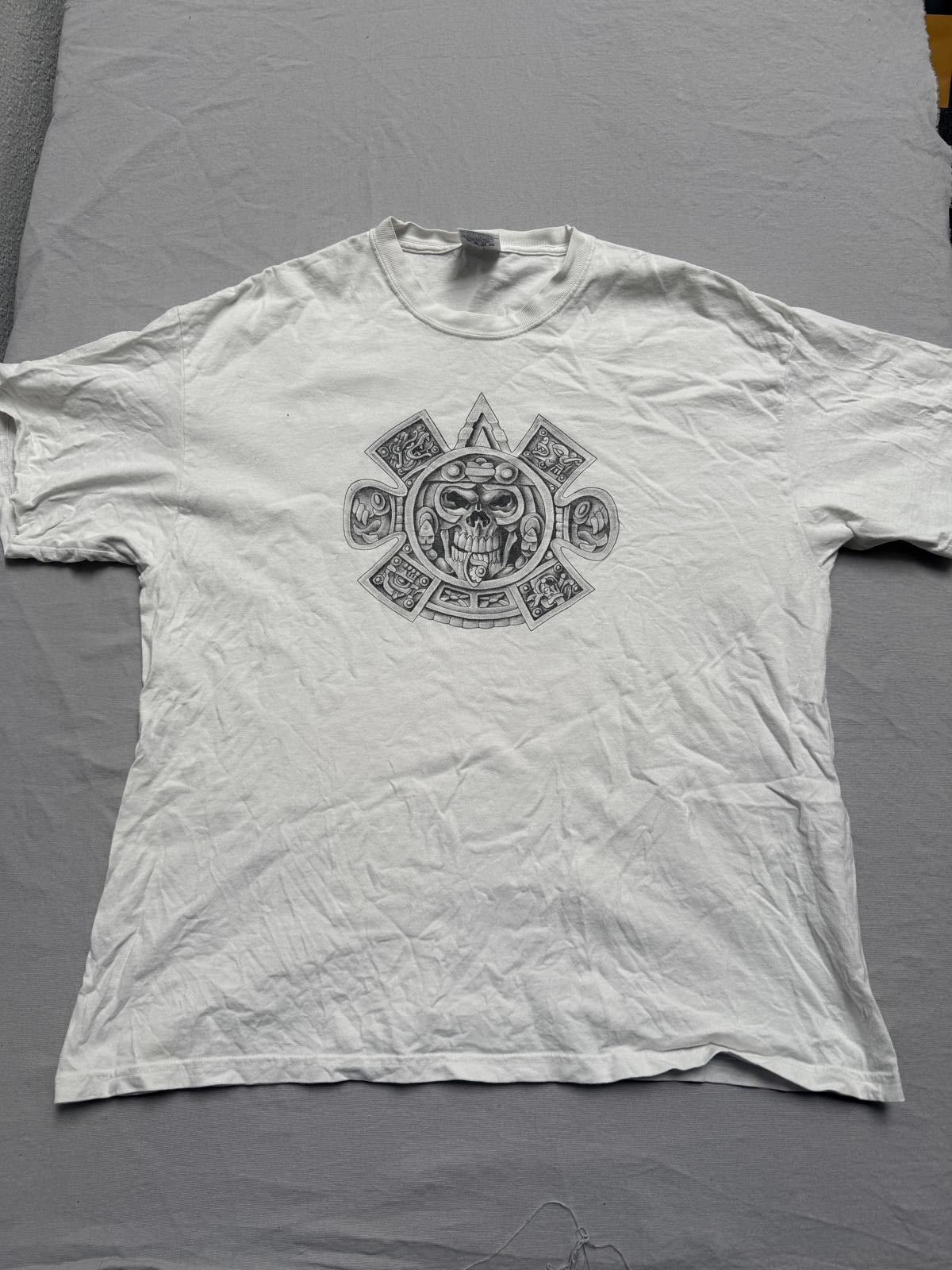 Other Steve Soto Tattoo Art T-shirt Mayan Tribal Skull Tee - XL Size US XL / EU 56 / 4 - 1 Thumbnail