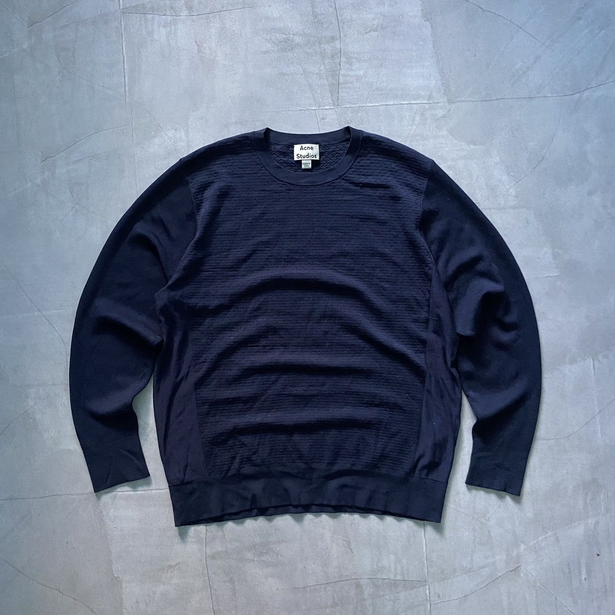 Acne Studios Acne Studios Primrose Viscose Distressed Sweatshirt Sweater Size US M / EU 48-50 / 2 - 1 Thumbnail