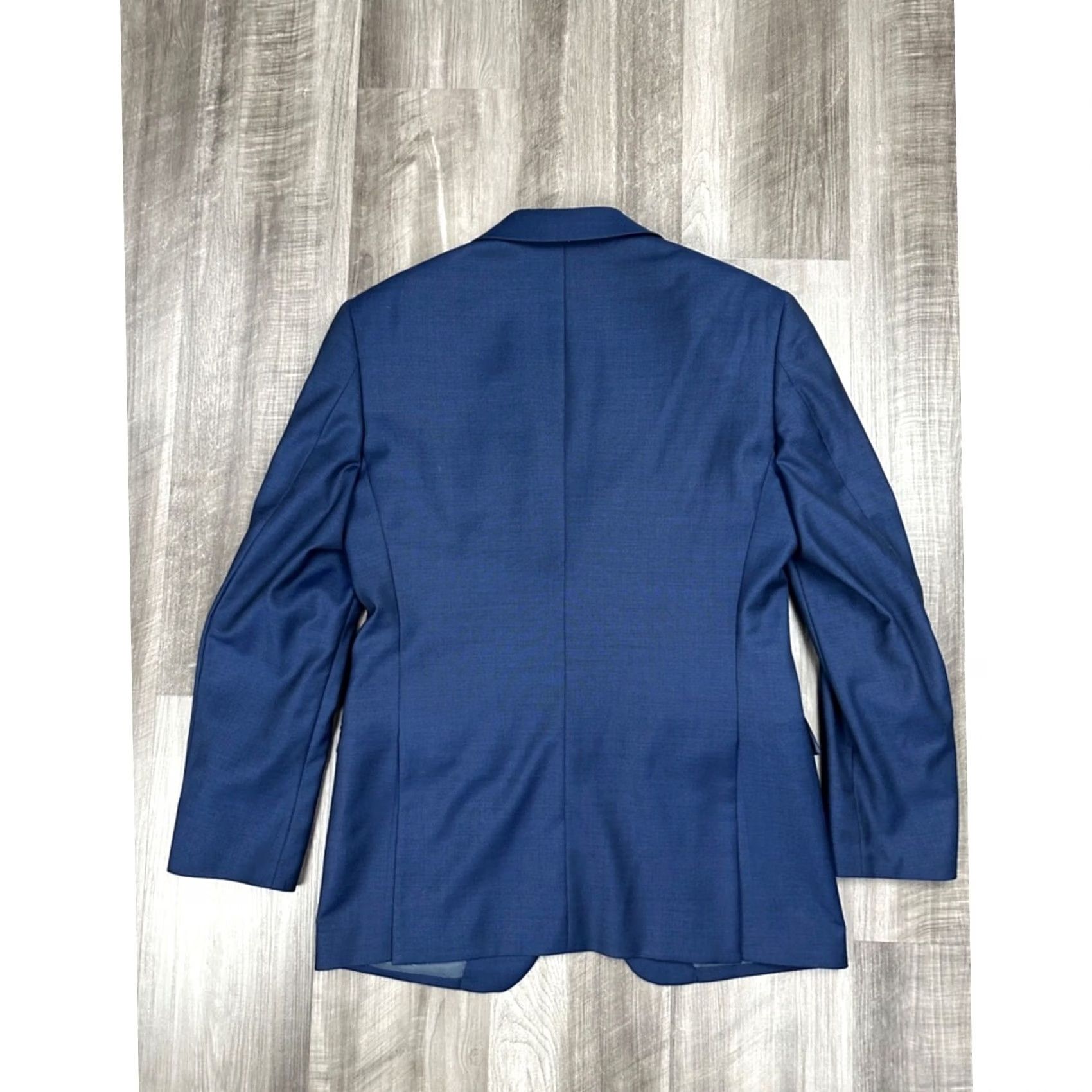 John Varvatos VINTAGE John Varvatos Bleeker Deep Blue Two-Button Sport Coat Blazer 36R Mens Blazer Size 36R - 2 Thumbnail