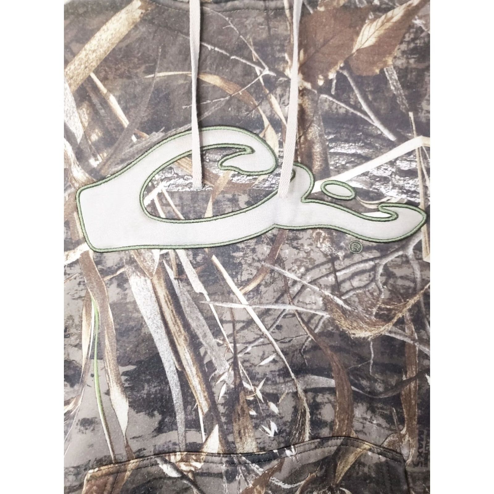 Vintage Drake Waterfowl Hoodie Men's S Realtree Max 5 Embroidered Logo Kangaroo Pockets Size US S / EU 44-46 / 1 - 4 Thumbnail