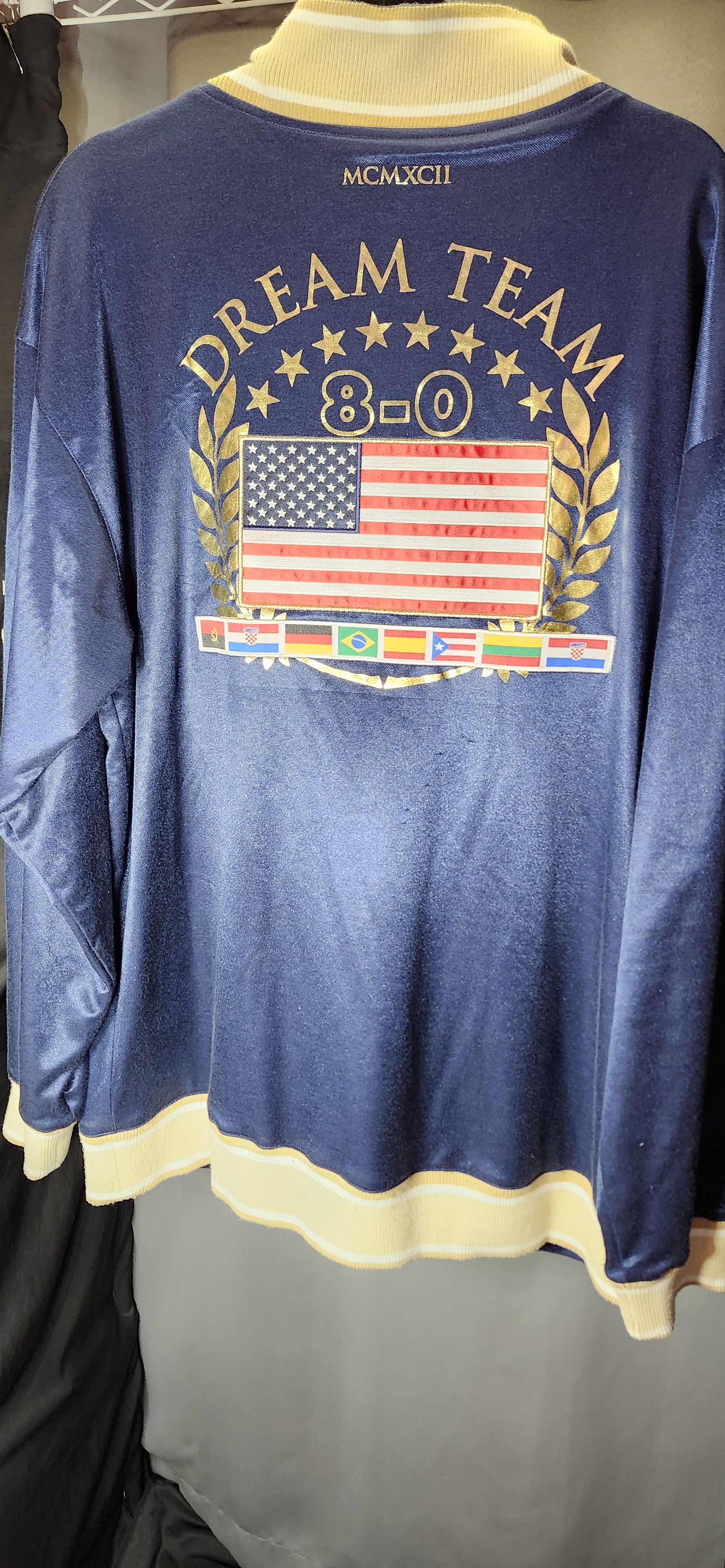 Nike Nike 1992 Dream Team Olympic Basketball Team Trailer Jacket Size US XL / EU 56 / 4 - 3 Thumbnail