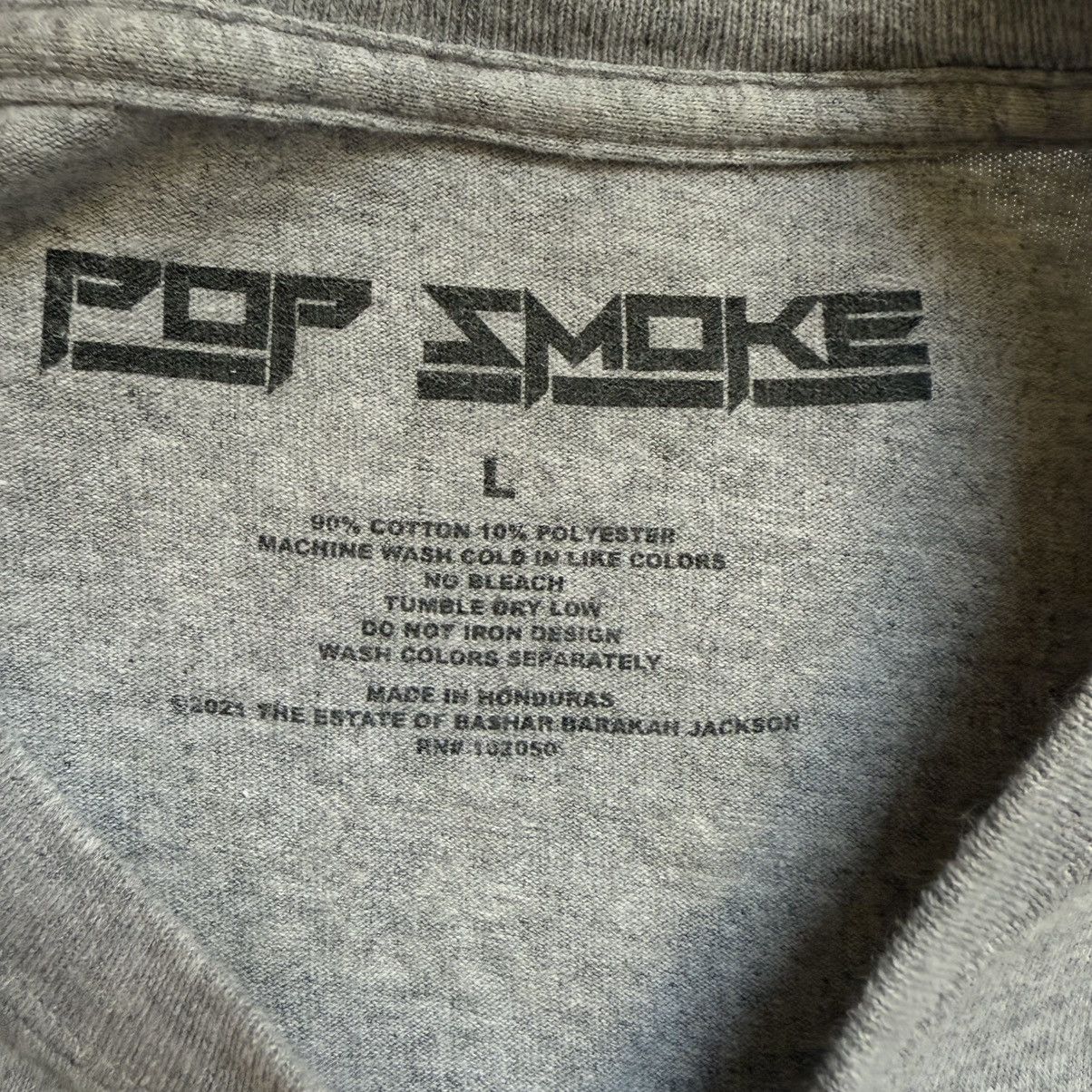 Rap Tees × Vintage Pop Smoke Official T-Shirt Size US L / EU 52-54 / 3 - 7 Thumbnail