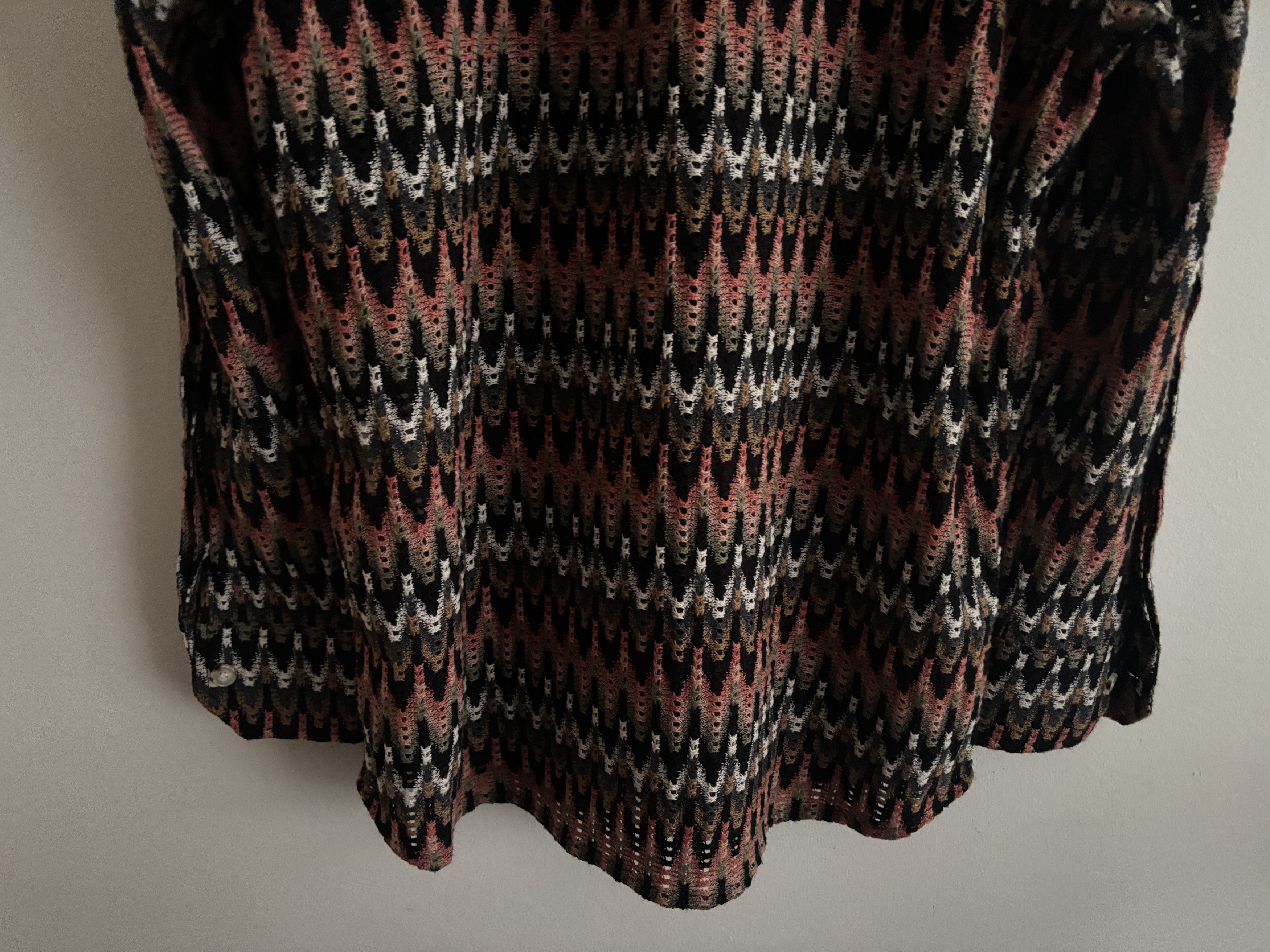 Andersson Bell $485 Button-up Bohemian Knit Shirt - Medium/Large Size US M / EU 48-50 / 2 - 12 Thumbnail