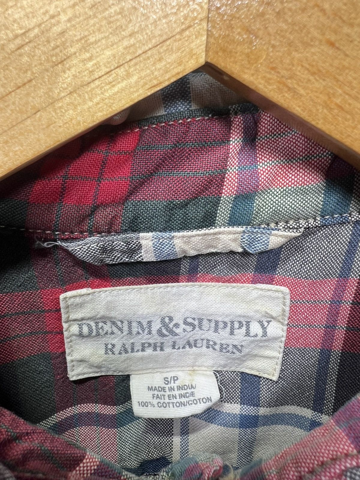 Denim & Supply Ralph Lauren Denim Supply Ralph Lauren Shirt Men’s Small Red Black Plaid Size US S / EU 44-46 / 1 - 3 Thumbnail