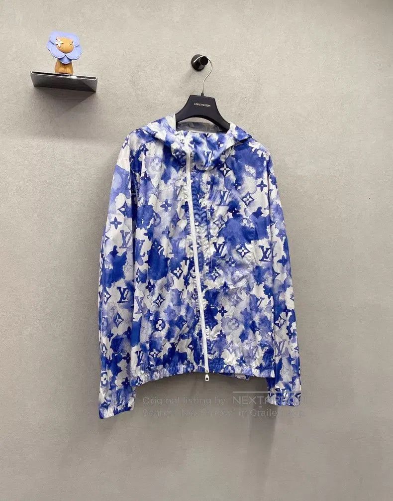Louis Vuitton Louis Vuitton Ink smudged printed jacket Size US L / EU 52-54 / 3 - 3 Thumbnail