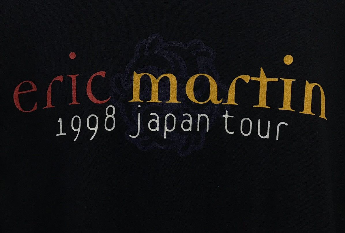 Band Tees × Vintage Vintage Eric Martin 1998 Japan Tour Made In Usa Shirt Size US L / EU 52-54 / 3 - 4 Thumbnail