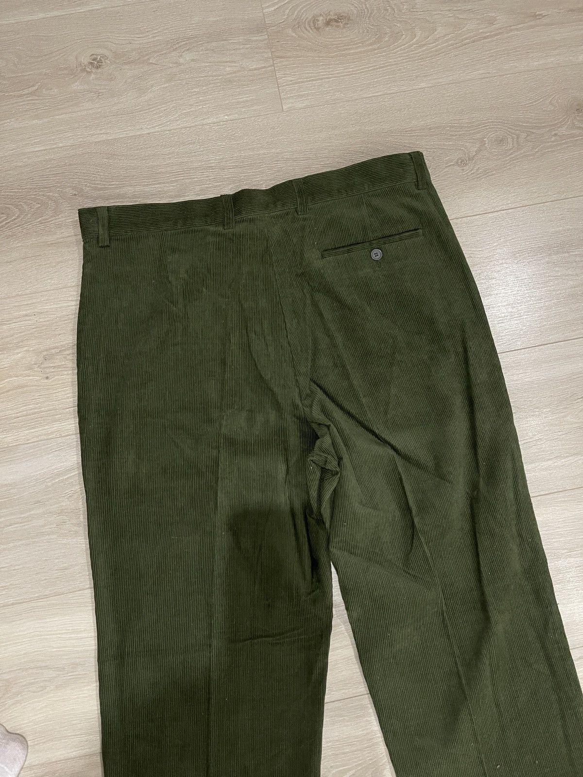 Vintage Vintage casual khaki corduroy pants W38 samuel windsor Size US 38 / EU 54 - 5 Thumbnail