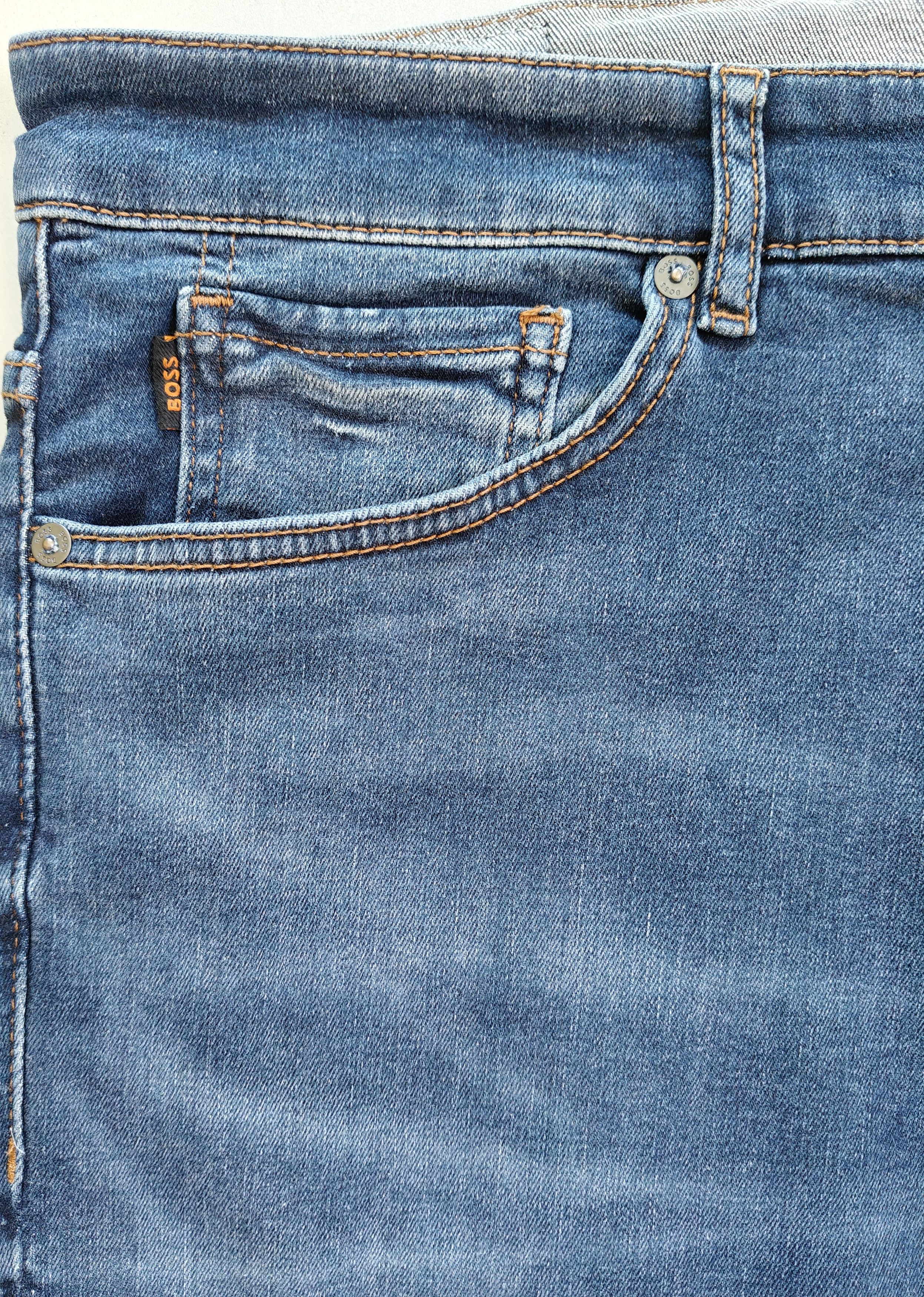 Hugo Boss HUGO BOSS RE.MAINE Regular fit Jeans Free Shipping T/6127 Size US 35 - 12 Thumbnail