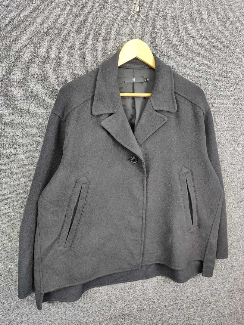 Jil Sander × Uniqlo Jil Sander X Uniqlo Soft Wool Baggy Coat Size US L / EU 52-54 / 3 - 5 Thumbnail