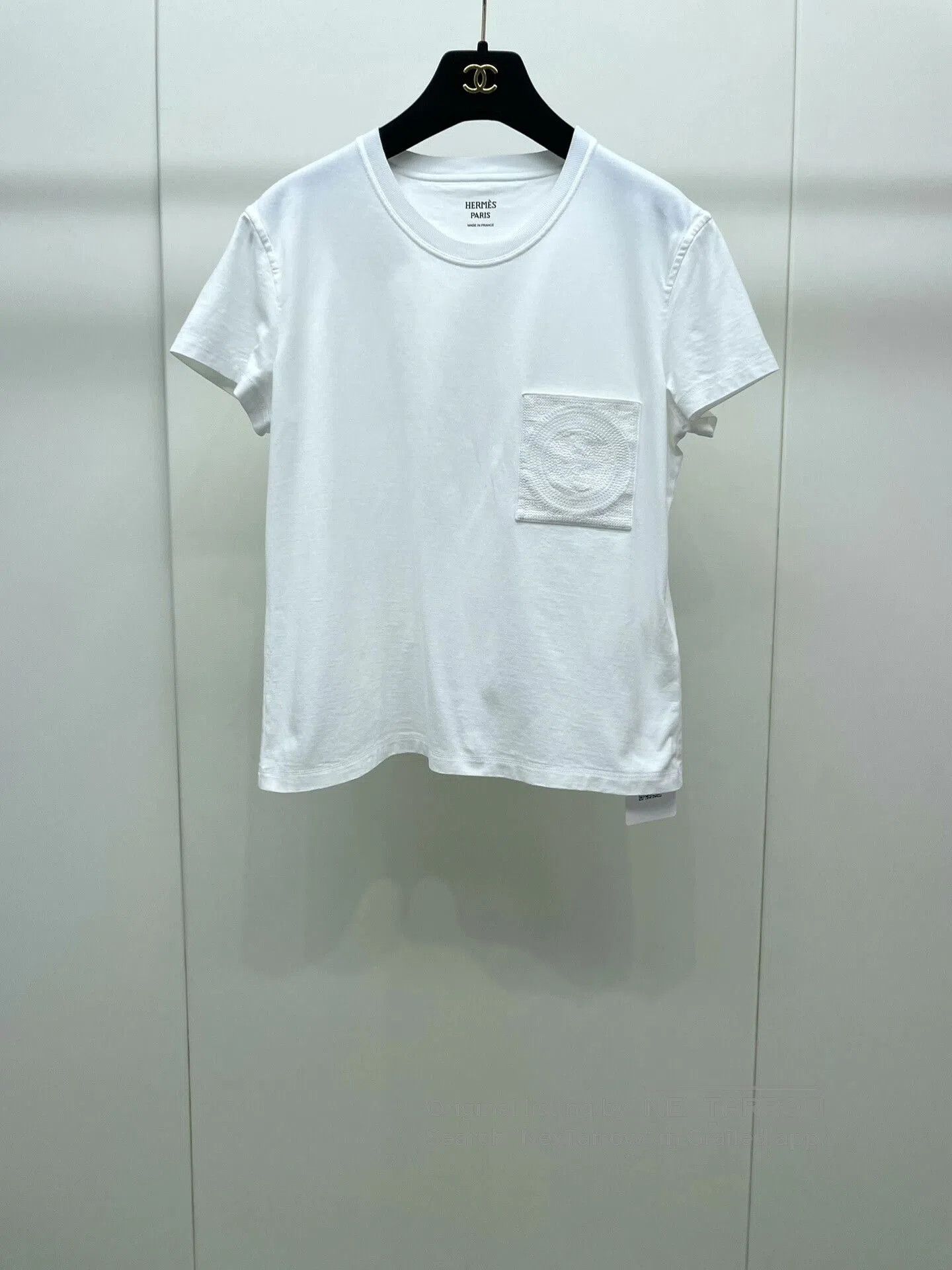 Hermes Hermes White Short Sleeve T-shirt. Size US S / EU 44-46 / 1 - 1 Thumbnail