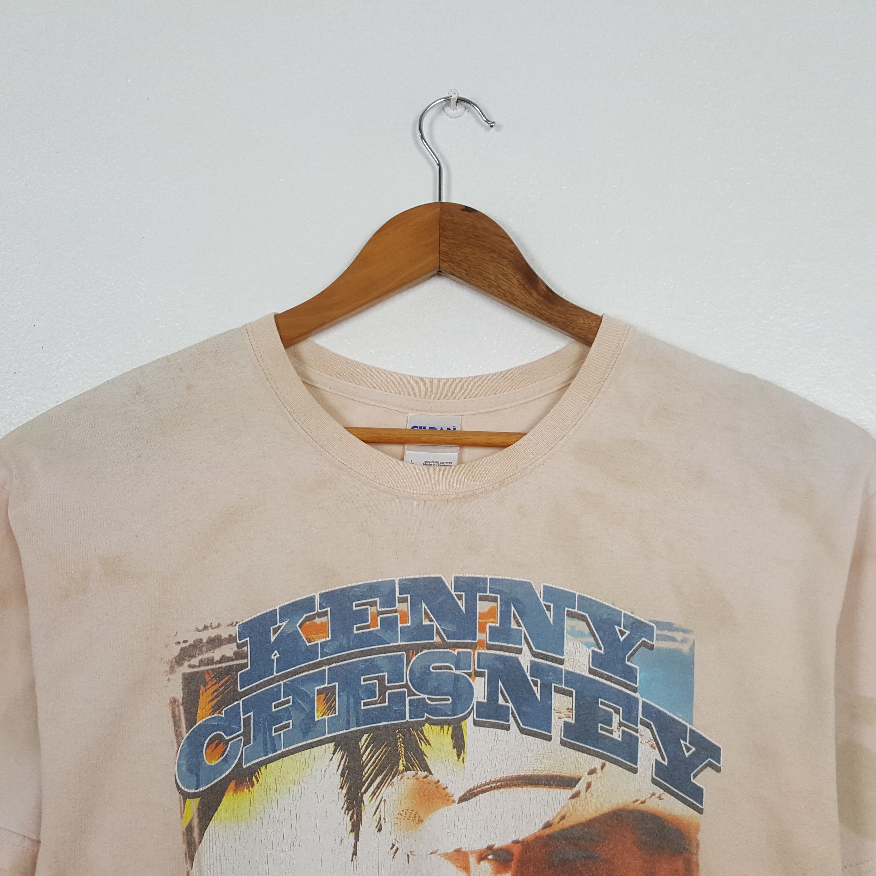 Band Tees Vintage Kenny Chesney American Country Singer Tees C319N24 Size US XL / EU 56 / 4 - 2 Thumbnail
