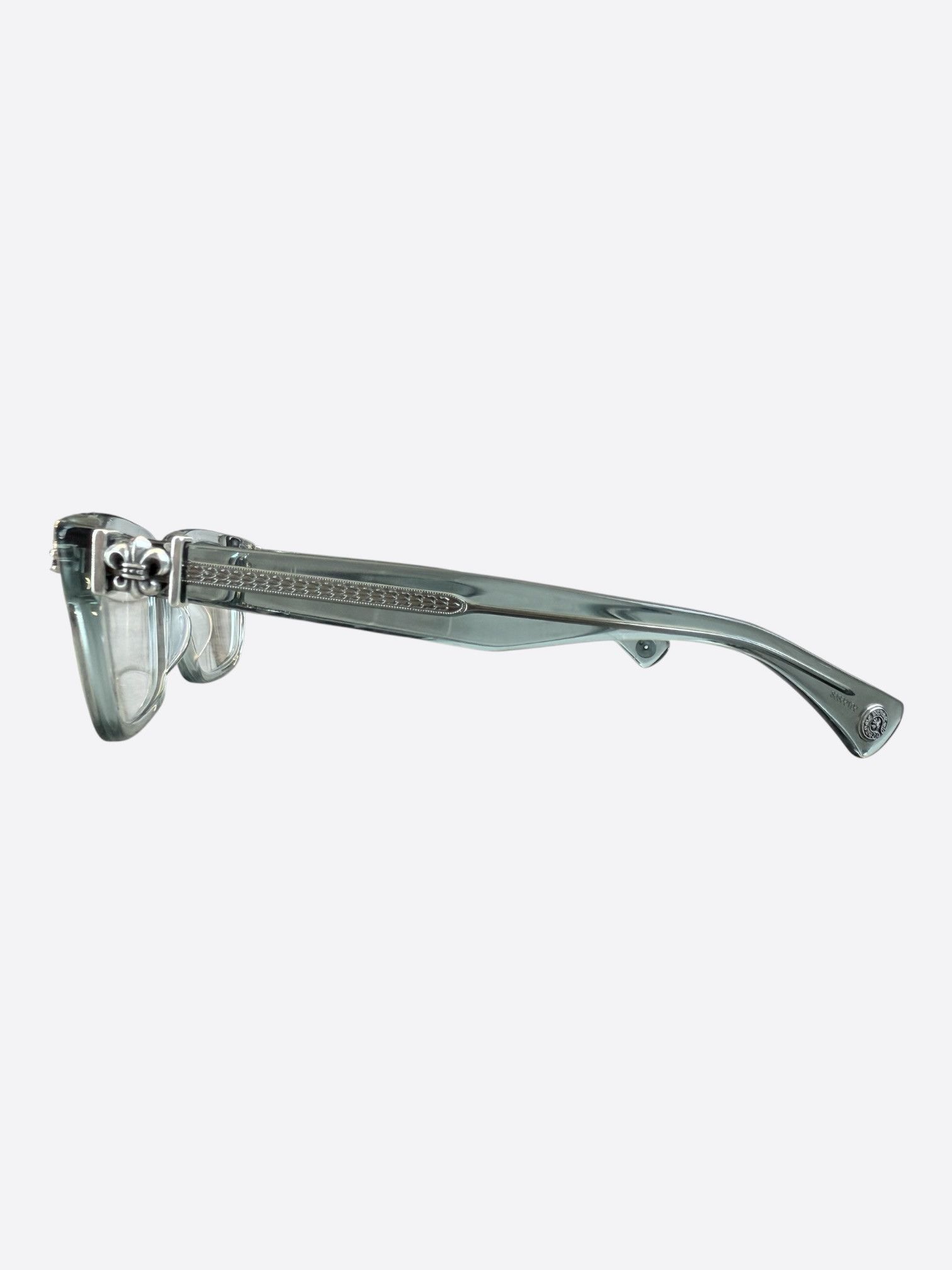 Chrome Hearts Chrome Hearts Clear & Silver Gittin Any Glasses Size ONE SIZE - 3 Thumbnail