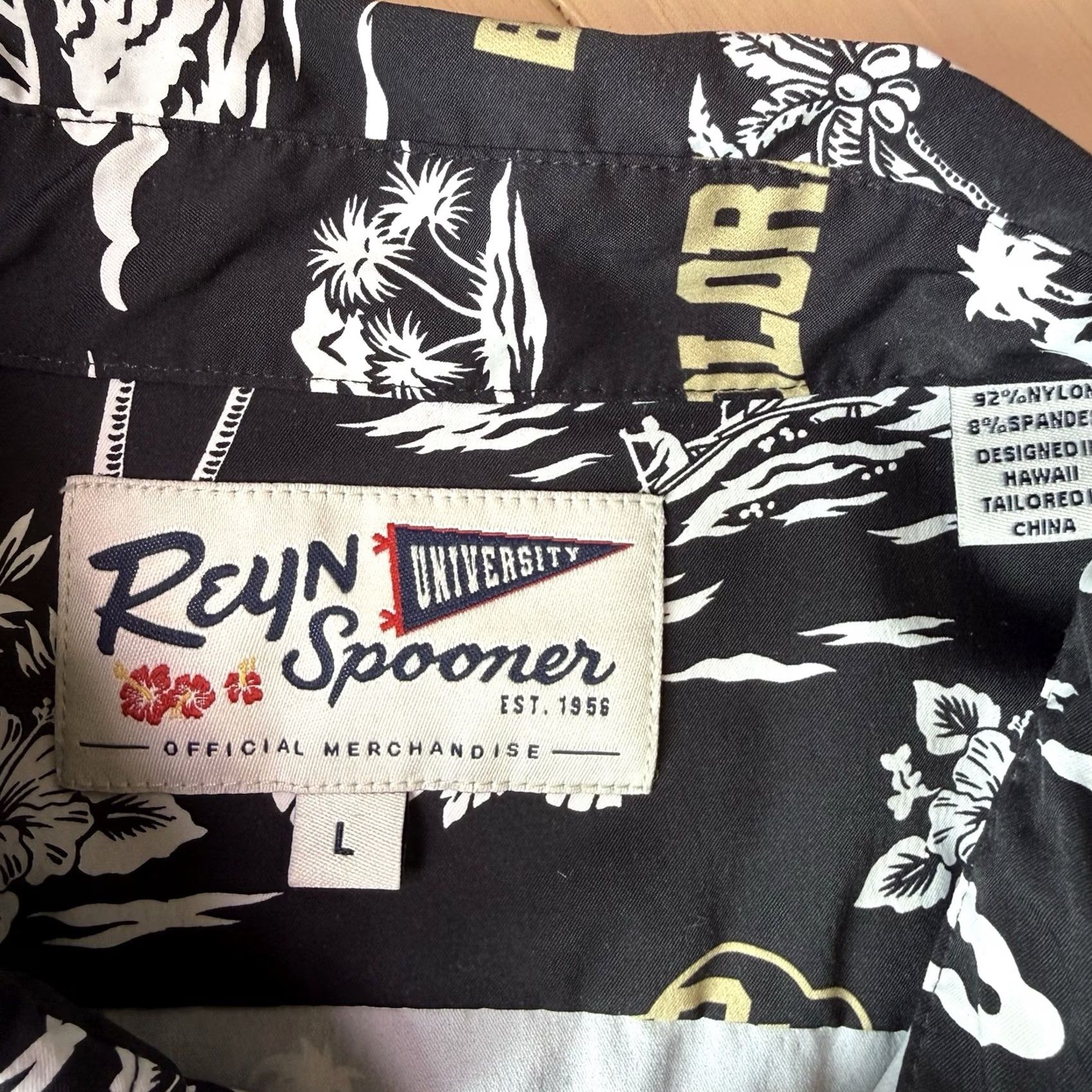 Reyn Spooner Reyn Spooner Colorado Buffaloes Shirt Large Black Short Sleeve Summer Party Golf Size US L / EU 52-54 / 3 - 6 Thumbnail