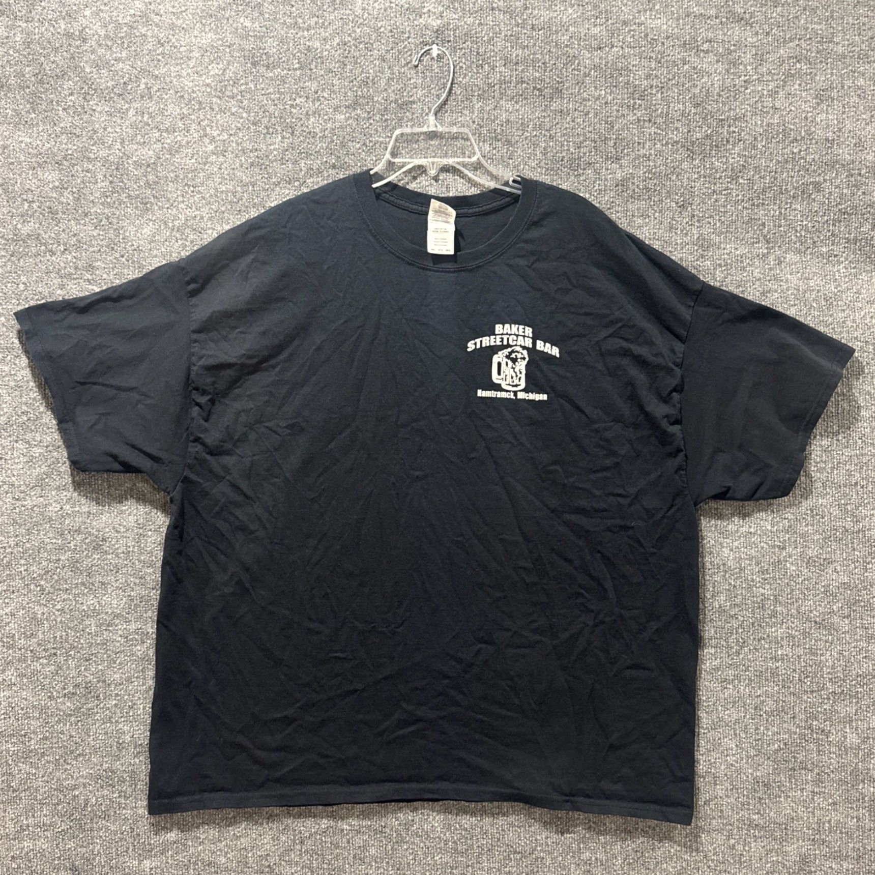 Gildan VINTAGE 00’s I l Love This Bar Beer Mason Black Short Sleeve T-Shirt Men’s 3XL Mens Size US XXL / EU 58 / 5 - 6 Thumbnail