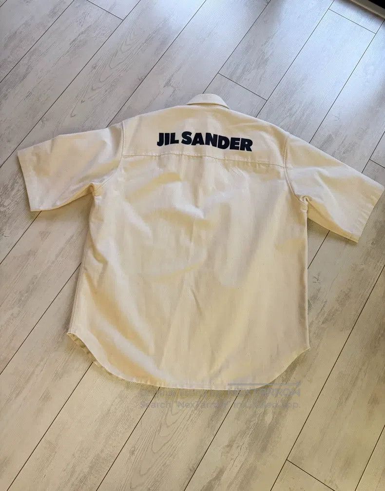 Jil Sander Jil Sander size 40 Linen short-sleeve shirt Size M / US 6-8 / IT 42-44 - 1 Thumbnail