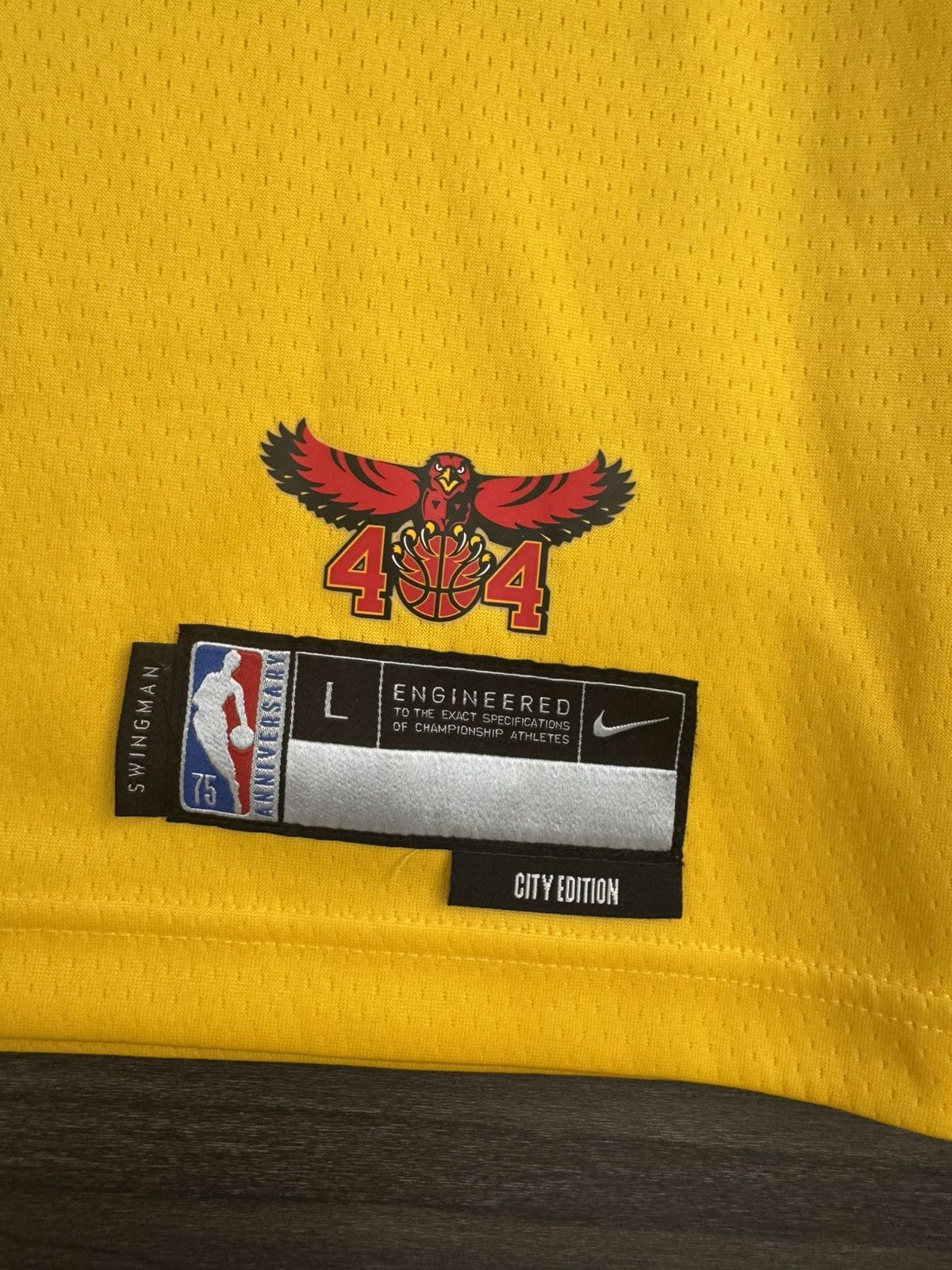 Nike YOUTH LARGE Atlata Hawks Clint Capela #15 NBA City Jersey Size US L / EU 52-54 / 3 - 2 Thumbnail