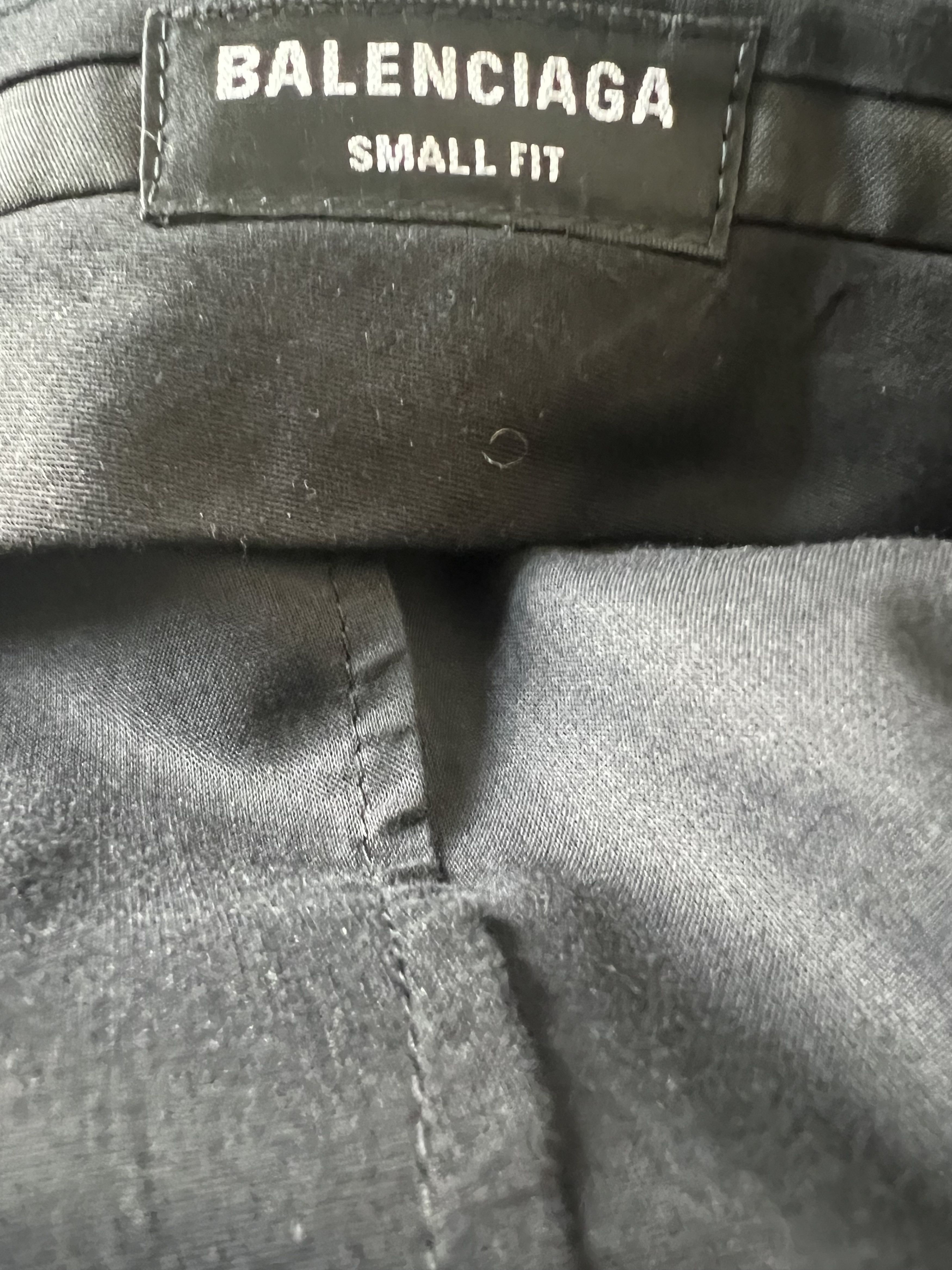 Balenciaga Balenciaga wide-legged wool pants Size US 34 / EU 50 - 4 Thumbnail