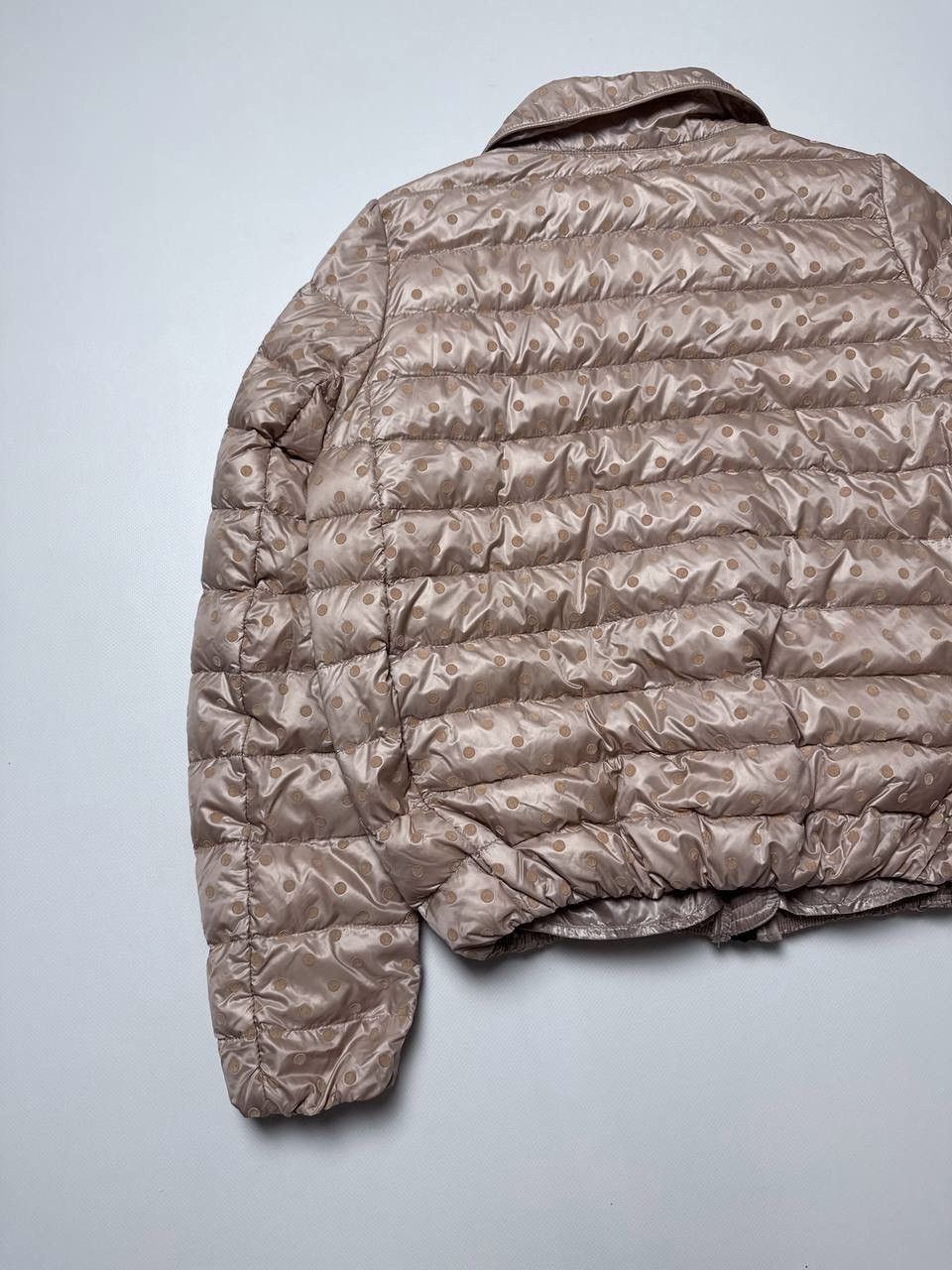 Moncler Moncler Polka Dot Down Jacket Beige Size S / US 4 / IT 40 - 8 Thumbnail