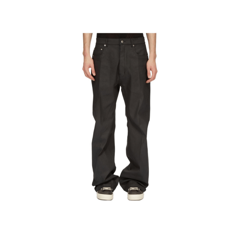 Rick Owens Drkshdw Rick Owens Black Flared Pants Size US 33 - 1 Thumbnail