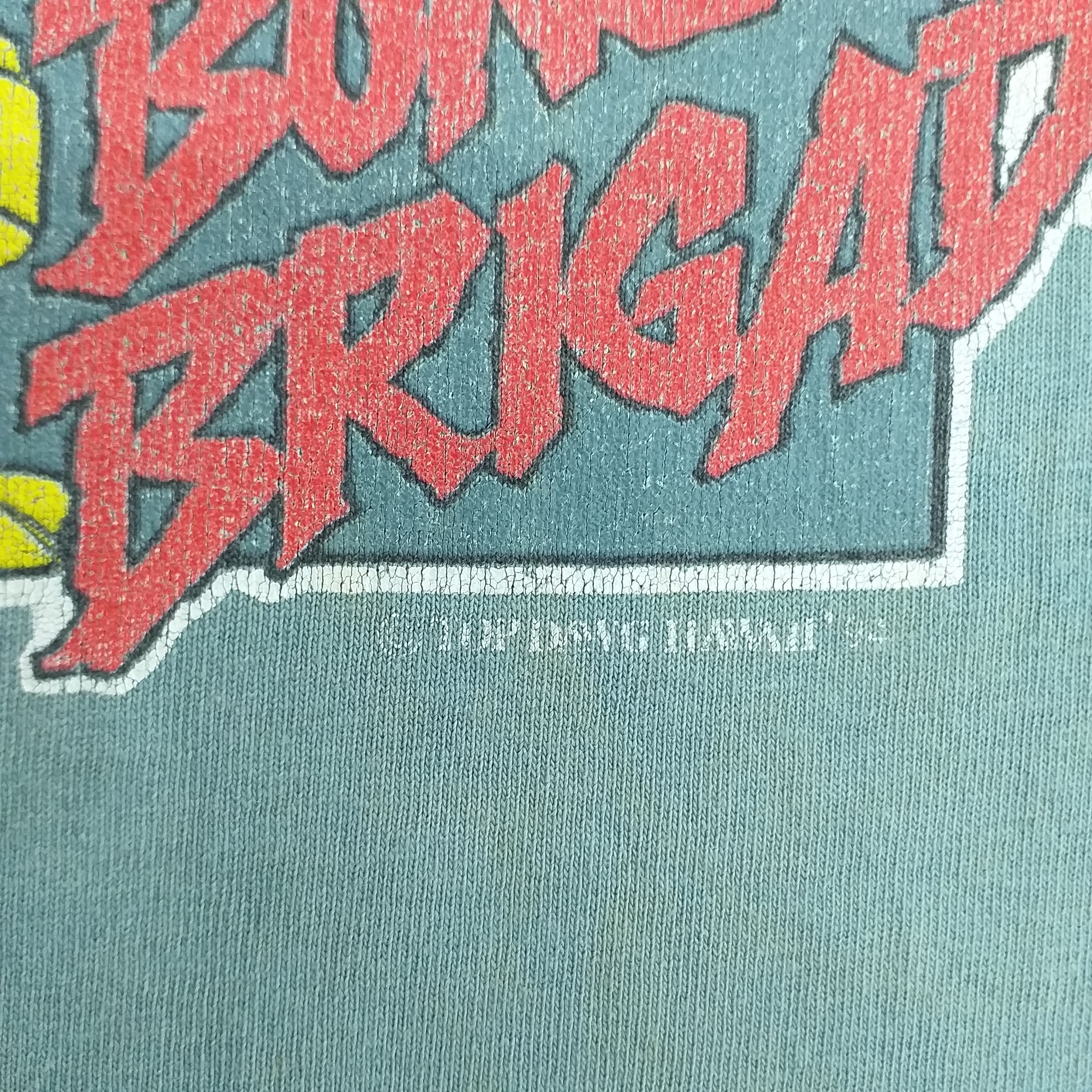 Rap Tees Distressed Vintage Top Dawg Bones Brigade Skateboard-G028 Size US XL / EU 56 / 4 - 4 Thumbnail